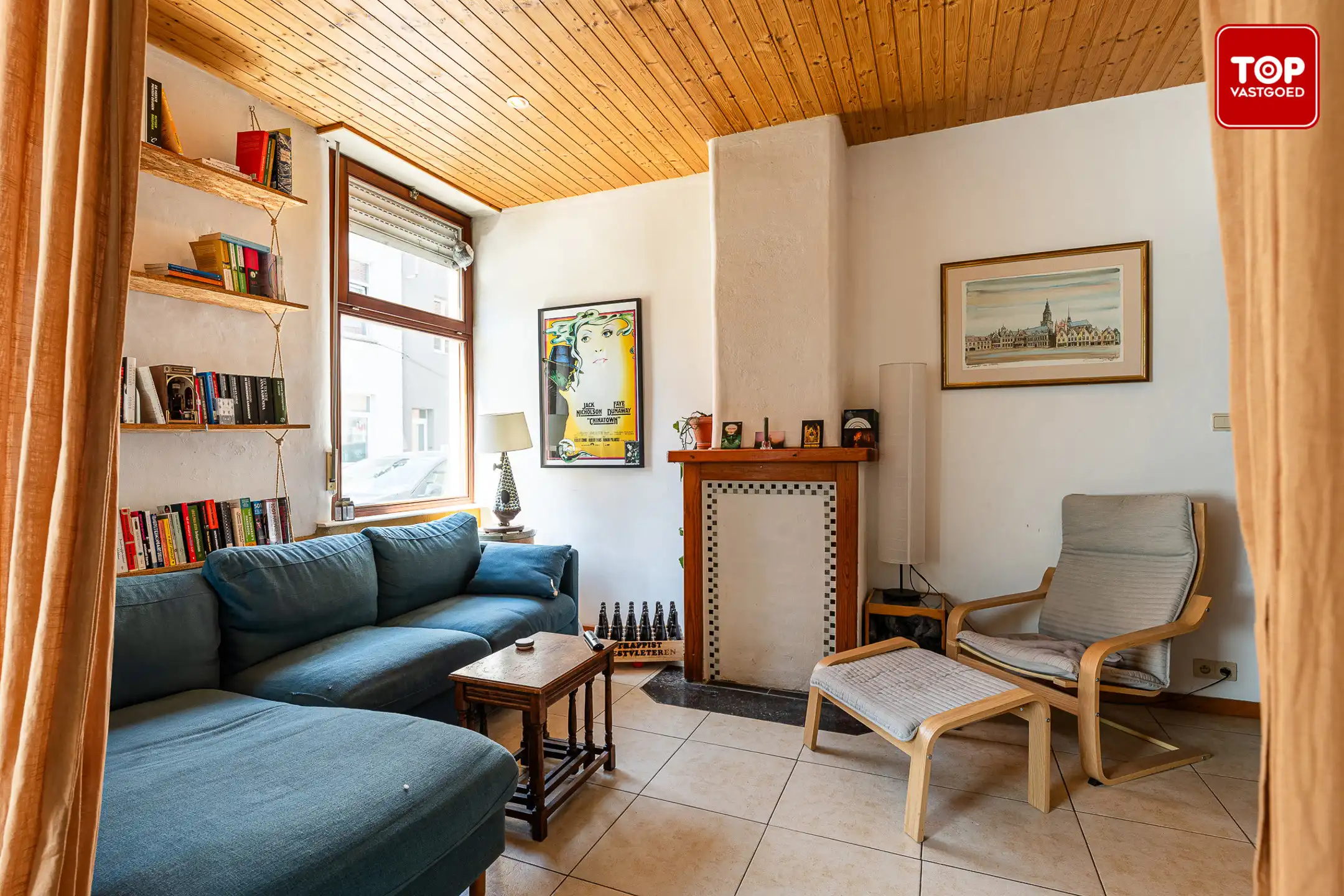 Charmante hoekwoning met 2 slaapkamers nabij centrum Gent foto 5