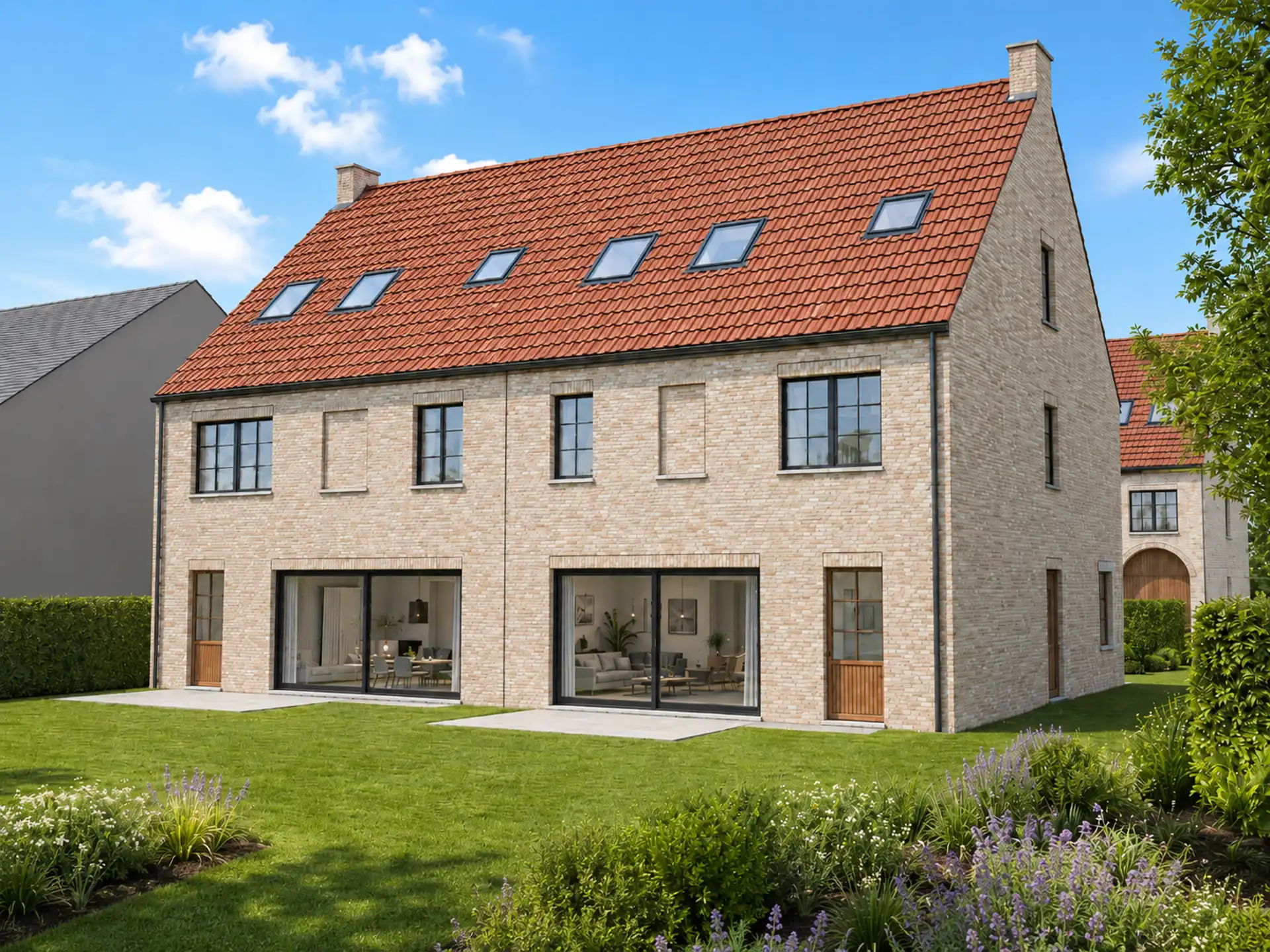Halfopen - Wezembeek-Oppem - 4 slaapkamers - 4 badk - 290m² foto 2