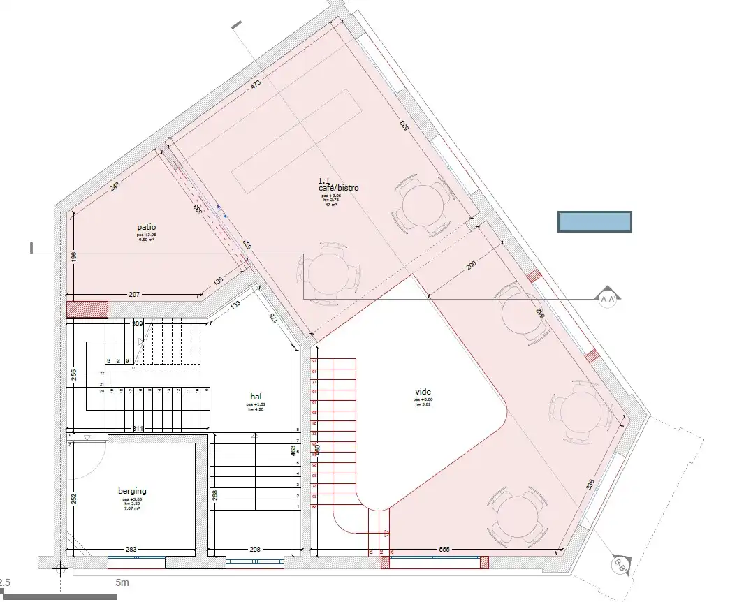 Exclusief Handelsgelijkvloers met Mezzanine – Hoekligging Montignystraat / Amerikalei foto 4