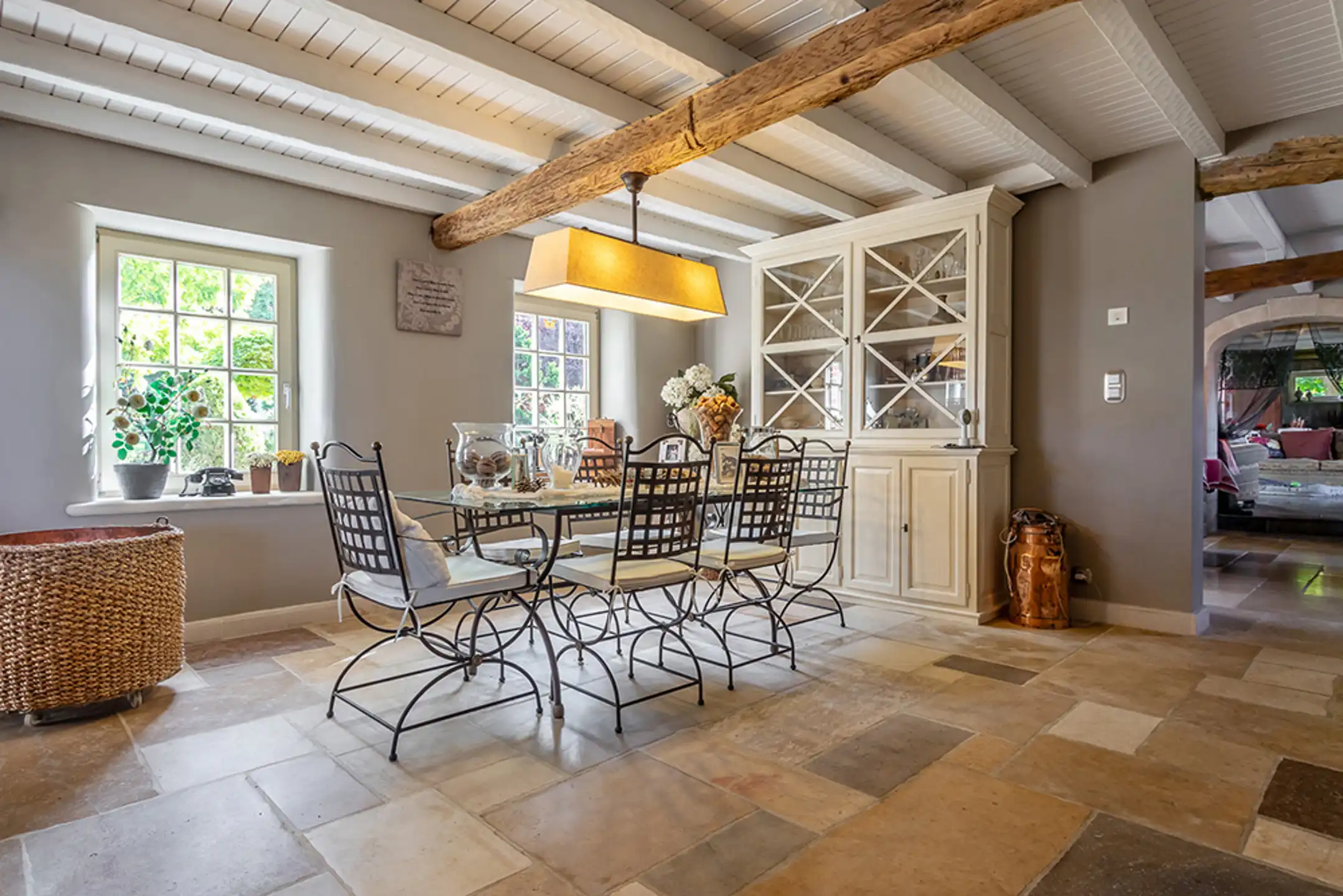 Gerestaureerde vierkantshoeve met B&B op 80 are grond foto 19