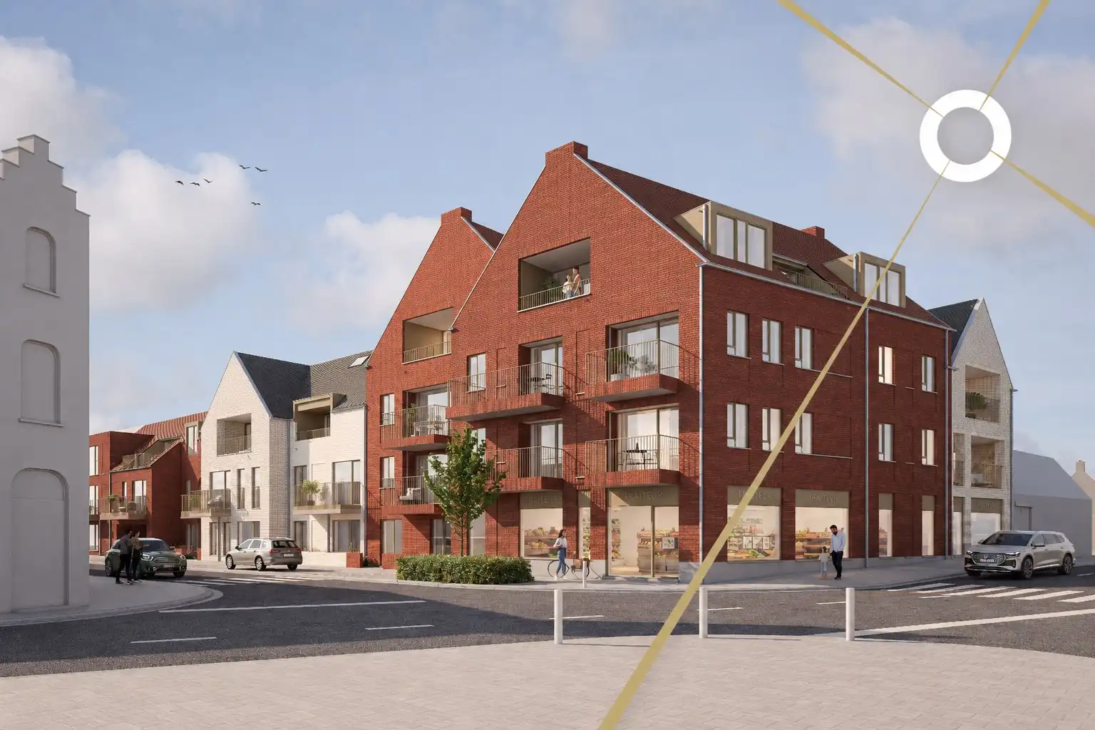 Appartement te koop Jonkershovestraat 2 - B/001 - 8650 Houthulst