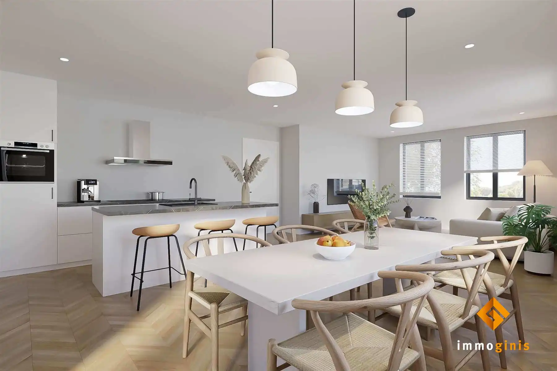 Gelijkvloers appartement met 2 slaapkamers en een gezellig tuintje.  foto 5