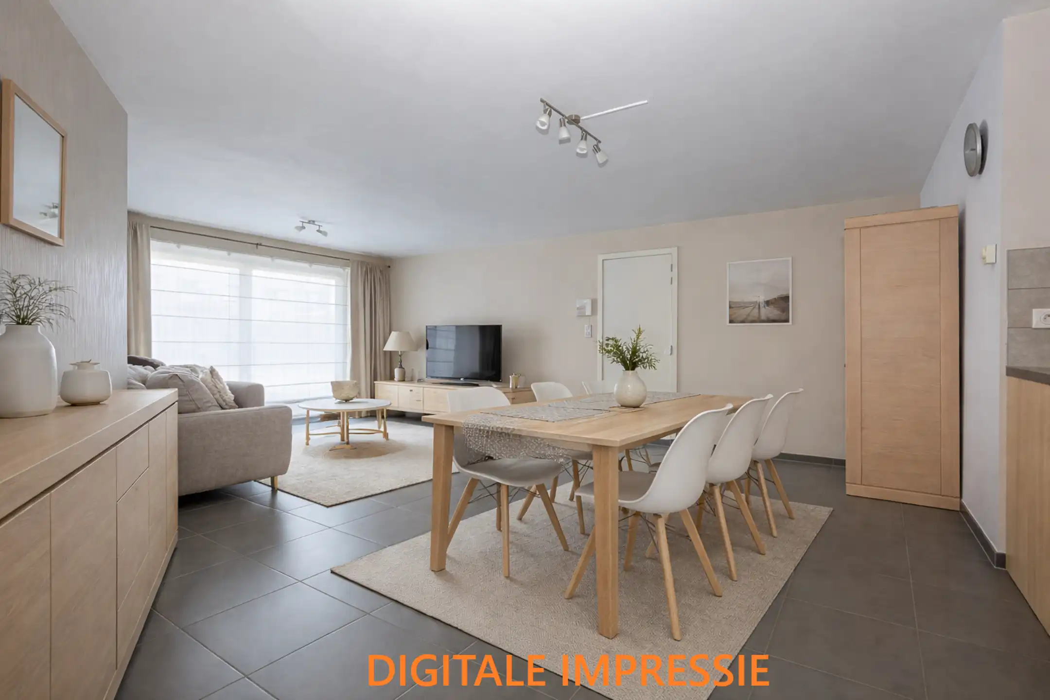 OORDEGEM - Centraal gelegen gelijkvloers appartement  foto 2