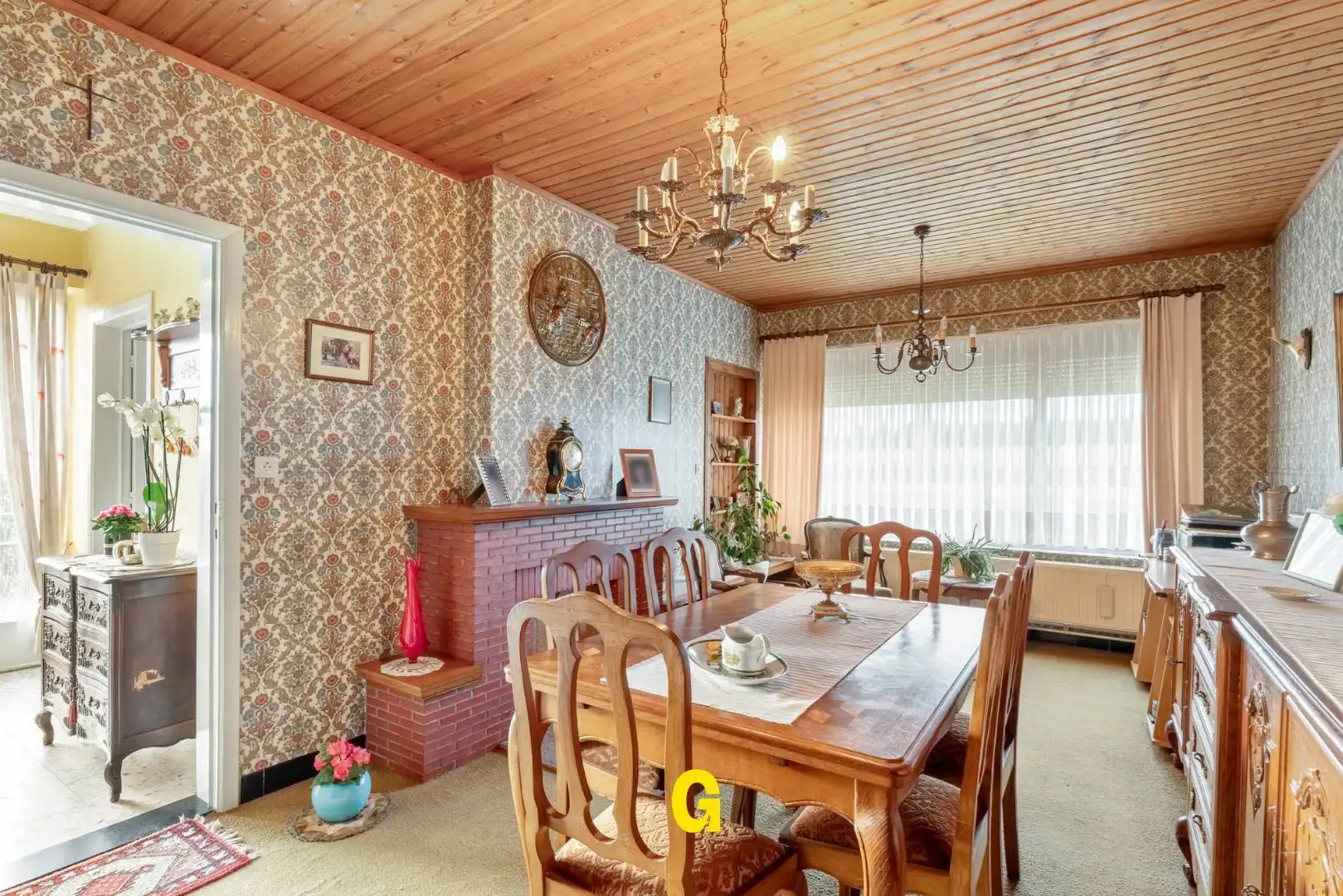 Te renoveren halfopen woning met tuin en ruime weide op 38a62ca, met prachtig verzicht op de achterliggende groene omgeving foto 8