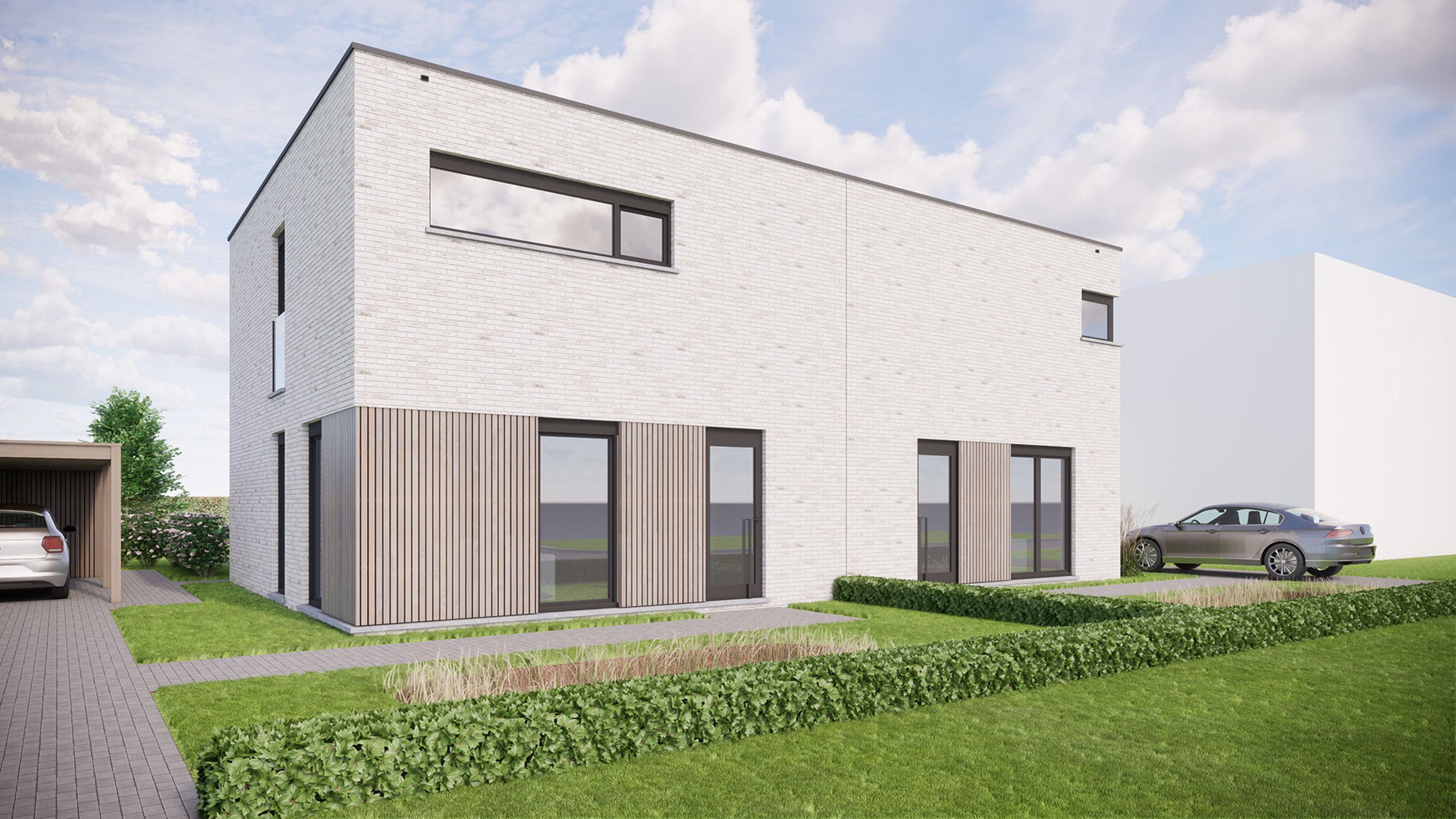 Halfopen gezinswoning met tuin foto {{pictureIndex}}