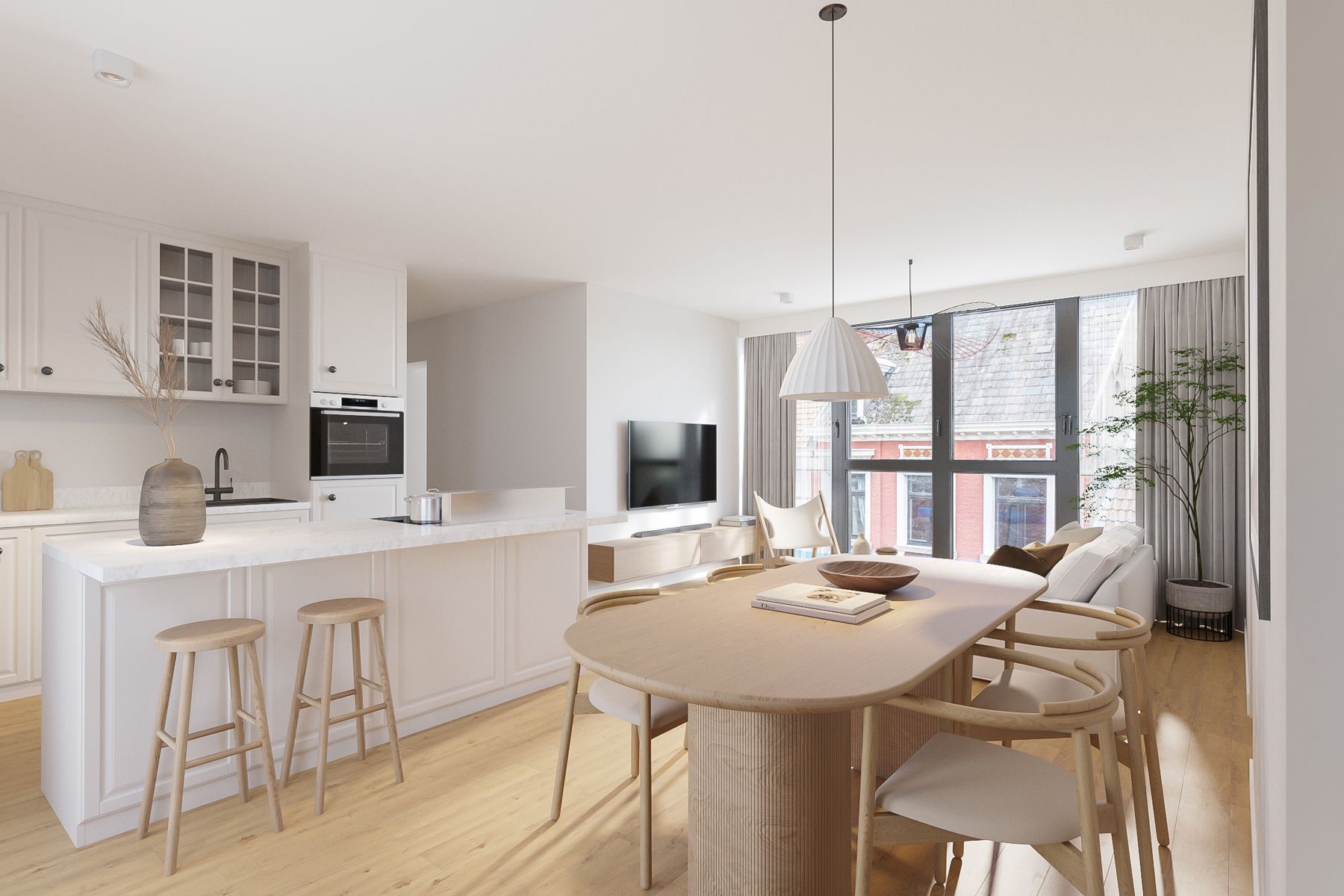 Nieuwbouwappartement, instapklaar, aan 6 % Btw ! foto 3