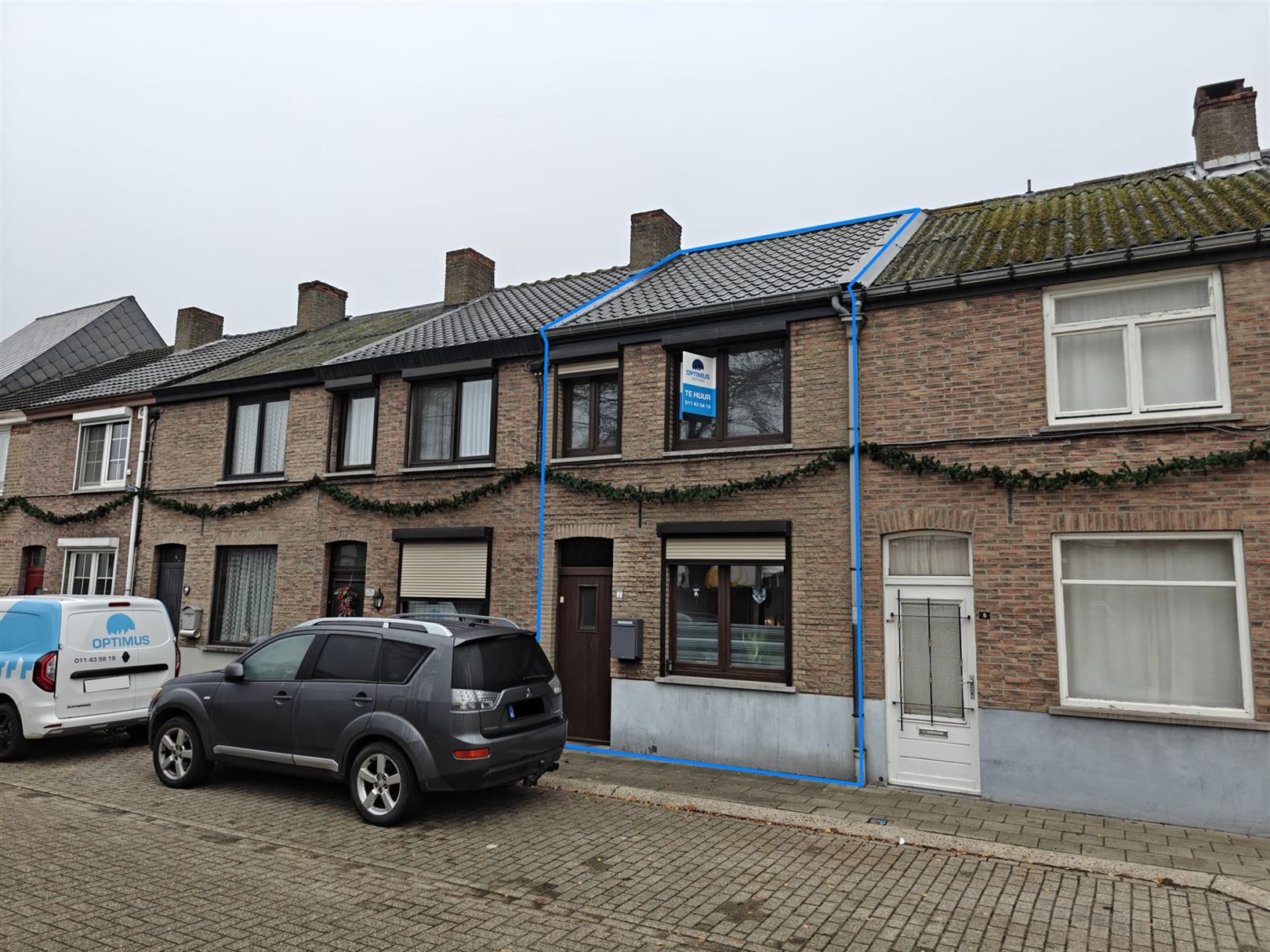 TE HUUR: Gesloten bebouwing met 2 slaapkamer te Hasselt! foto {{pictureIndex}}