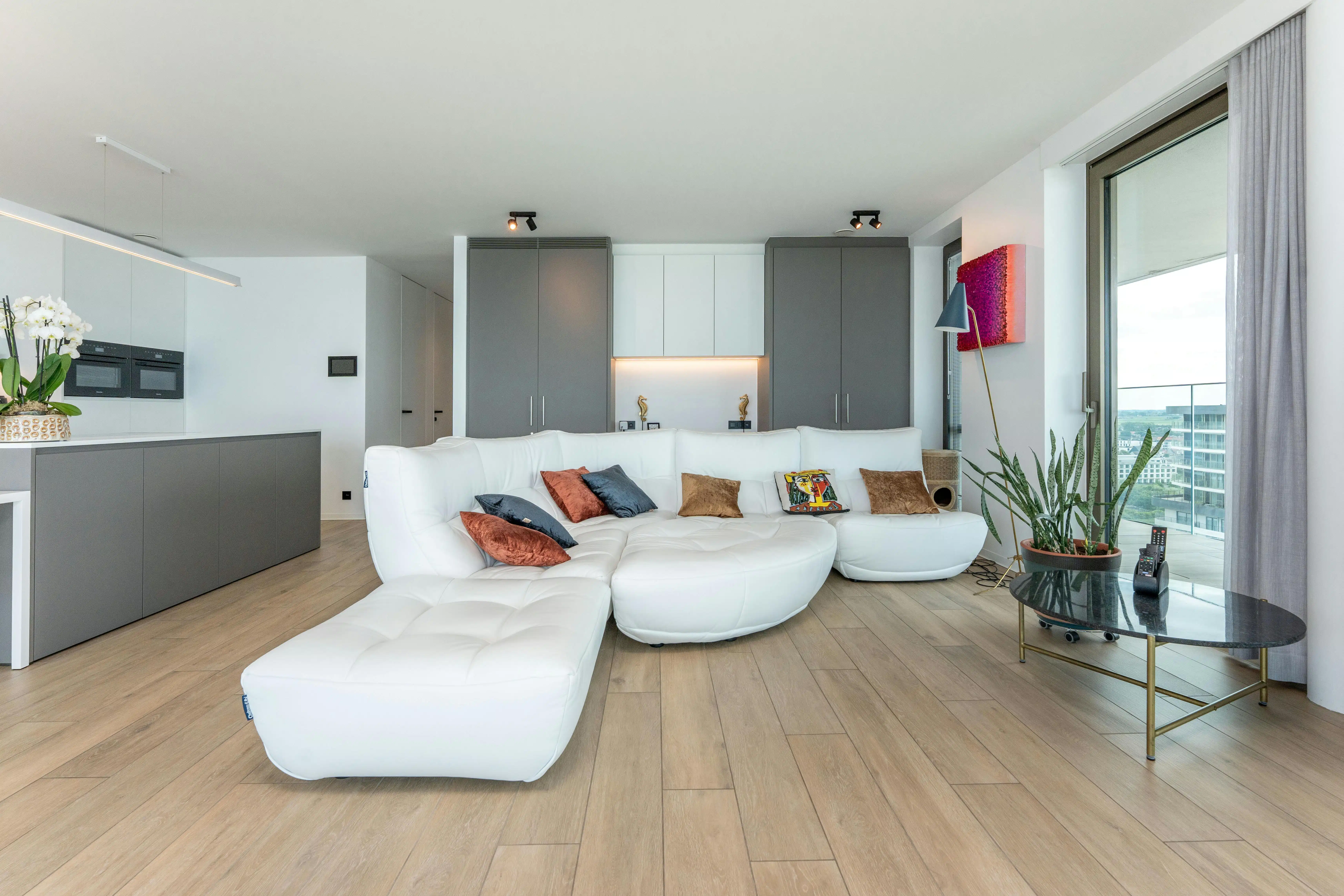 Penthouse met 3 slaapkamers en frontaal zeezicht te Oostende  foto 11