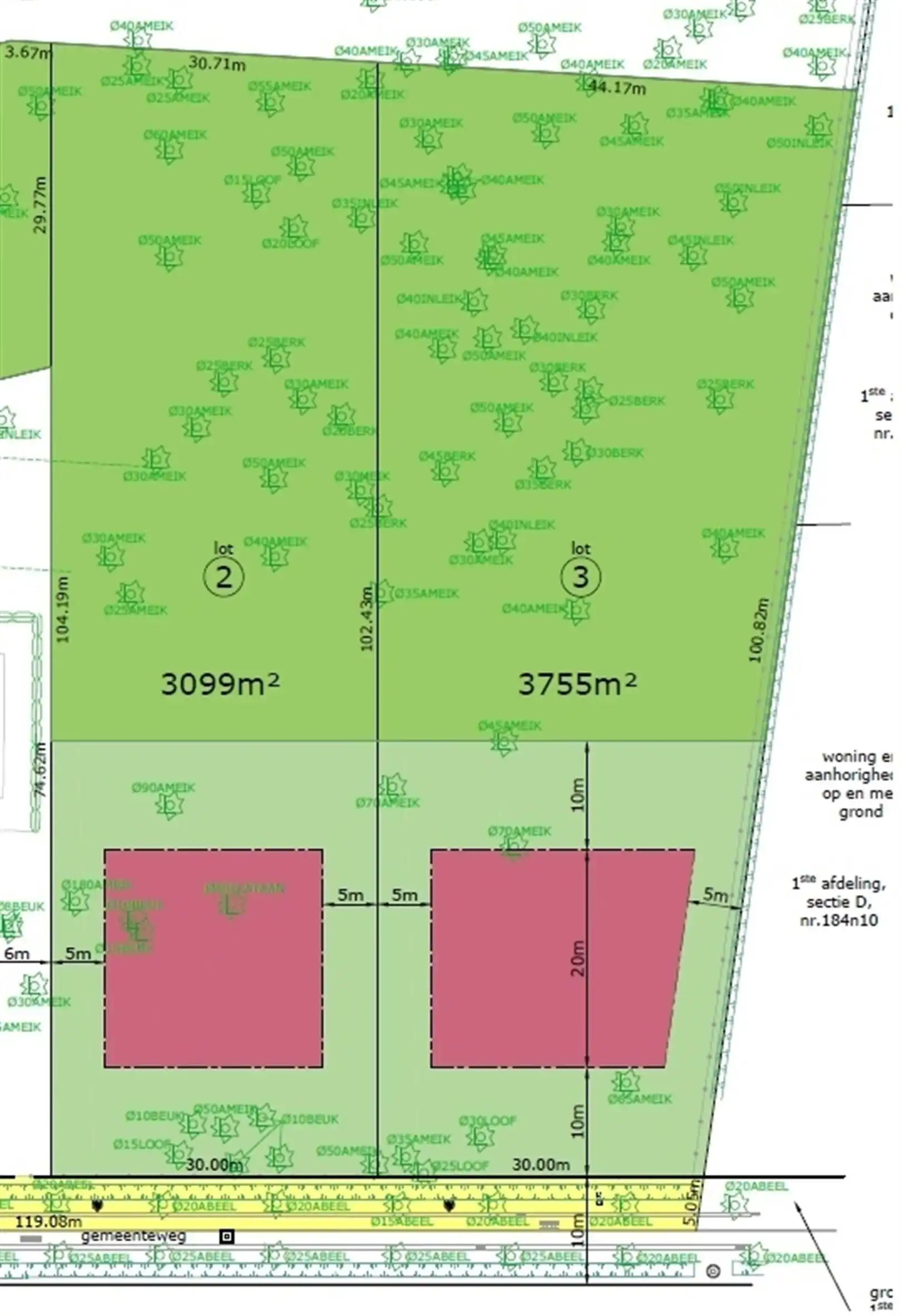 Exclusieve villagrond van ca. 3.099 m² op toplocatie in Schotenhof foto 2