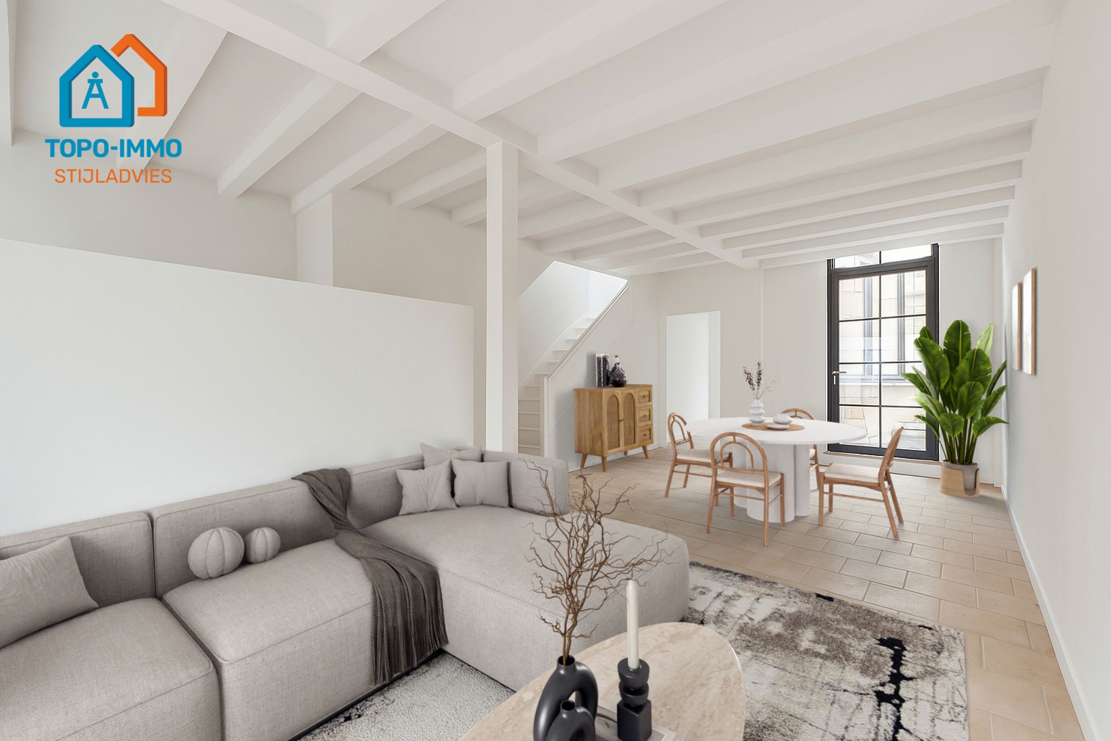 Te renoveren stadswoning nabij Markt Geraardsbergen. foto 2