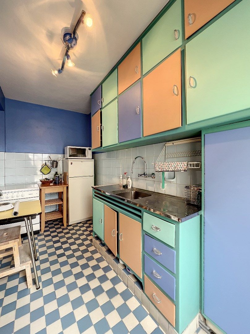 Lichtrijk 2-slpk appartement - lateraal zeezicht - terras.  foto 7