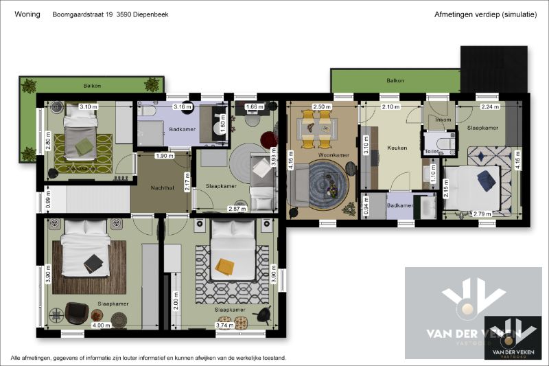 Multifunctioneel eigendom met 2 wooneenheden op een riant perceel van 21 aren 83 centiaren op een goed bereikbare, rustige locatie in Diepenbeek foto 32