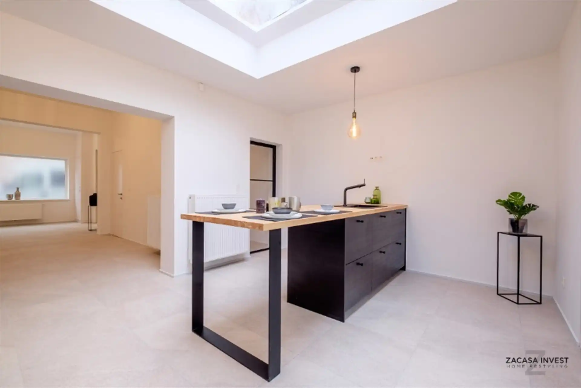 Met zorg gerenoveerde woning gelegen aan stadspark van Aalst foto 2