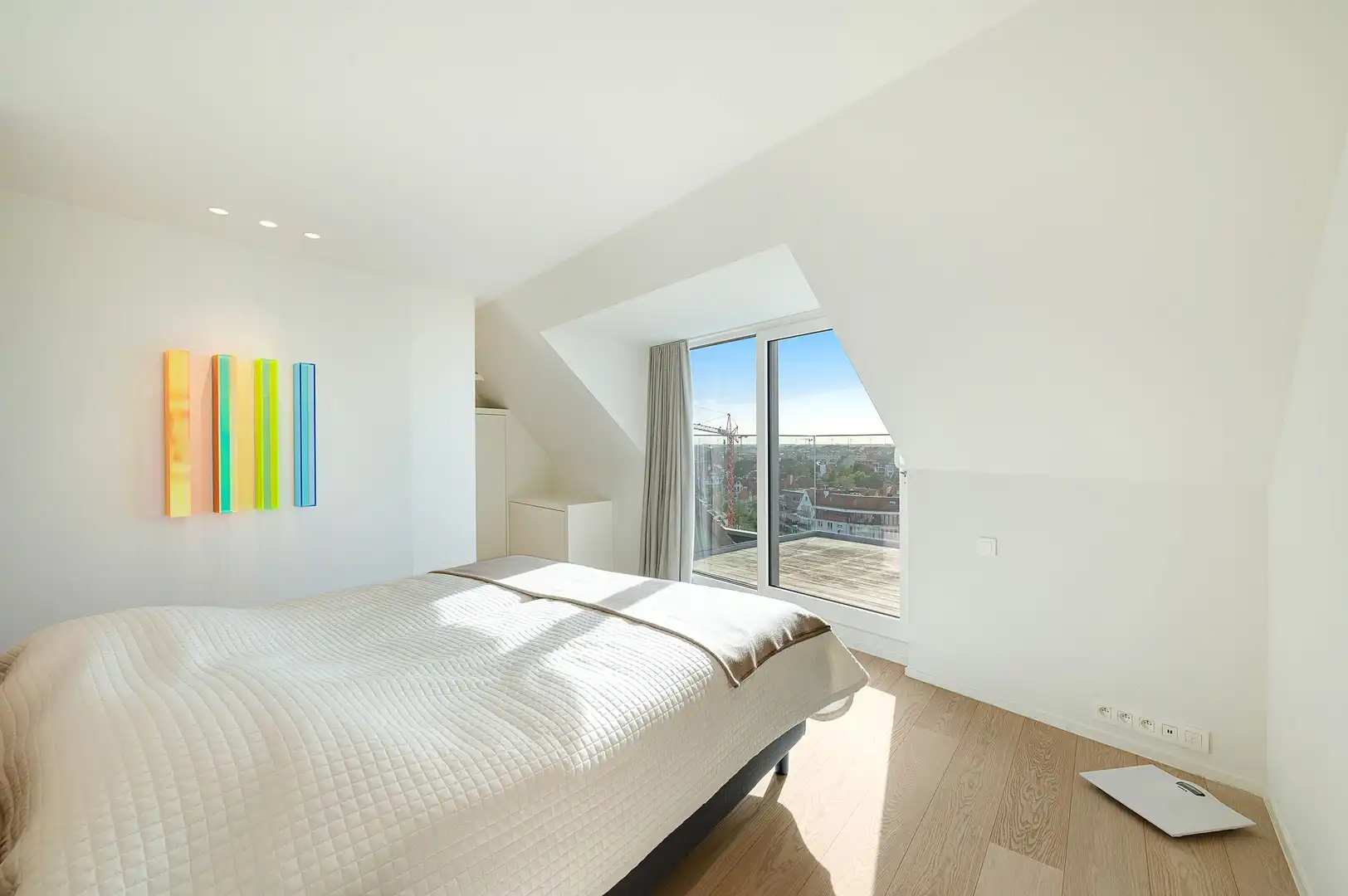 Prachtig duplexappartement met 3 slaapkamers en panoramische uitzichten in het Zoute. foto 18