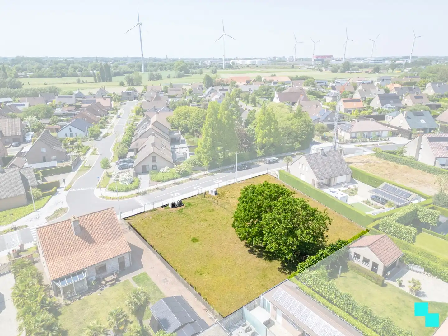 Aantrekkelijk gelegen bouwgrond te Kachtem van 1.320m² voor open bebouwing foto 7