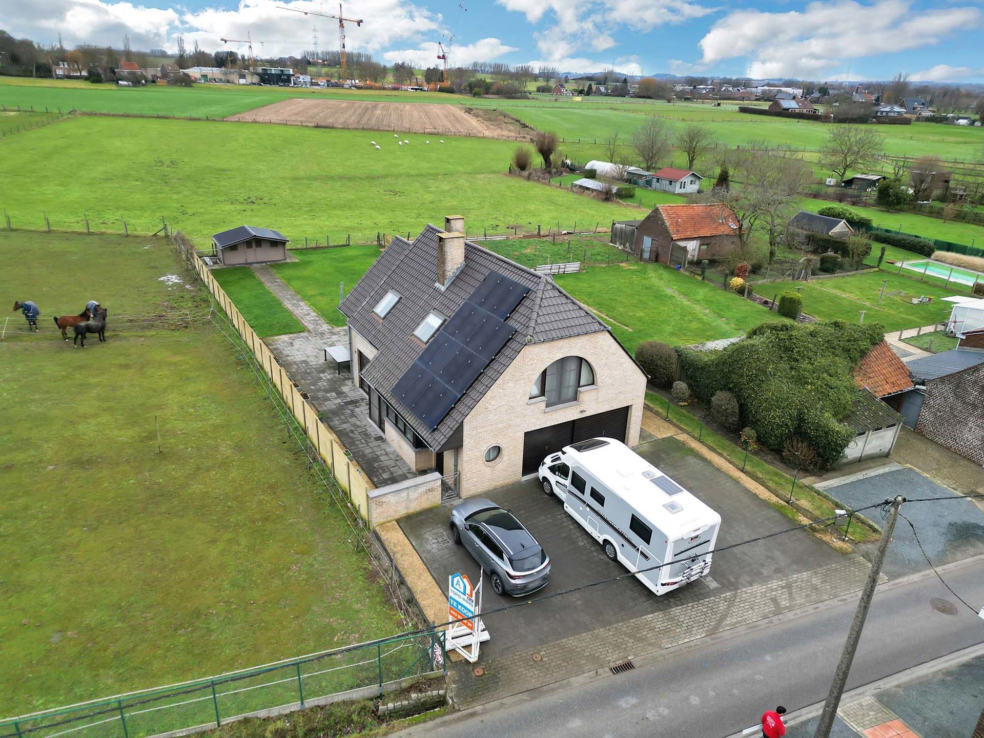 Open bebouwing op gegeerde locatie te Wambeek foto 2