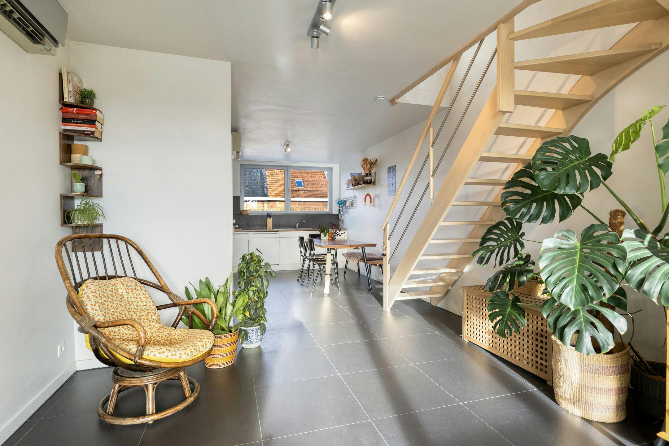 Gezellige duplex in het centrum van Grimbergen, met prachtig uitzicht, groot terras en parking! foto 7