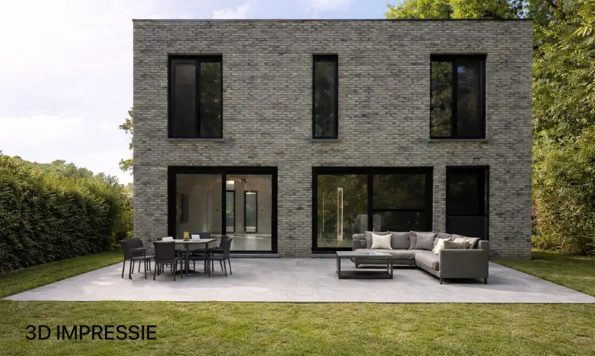 Nieuwe, energiezuinige open bebouwing in doodlopende straat. foto 6