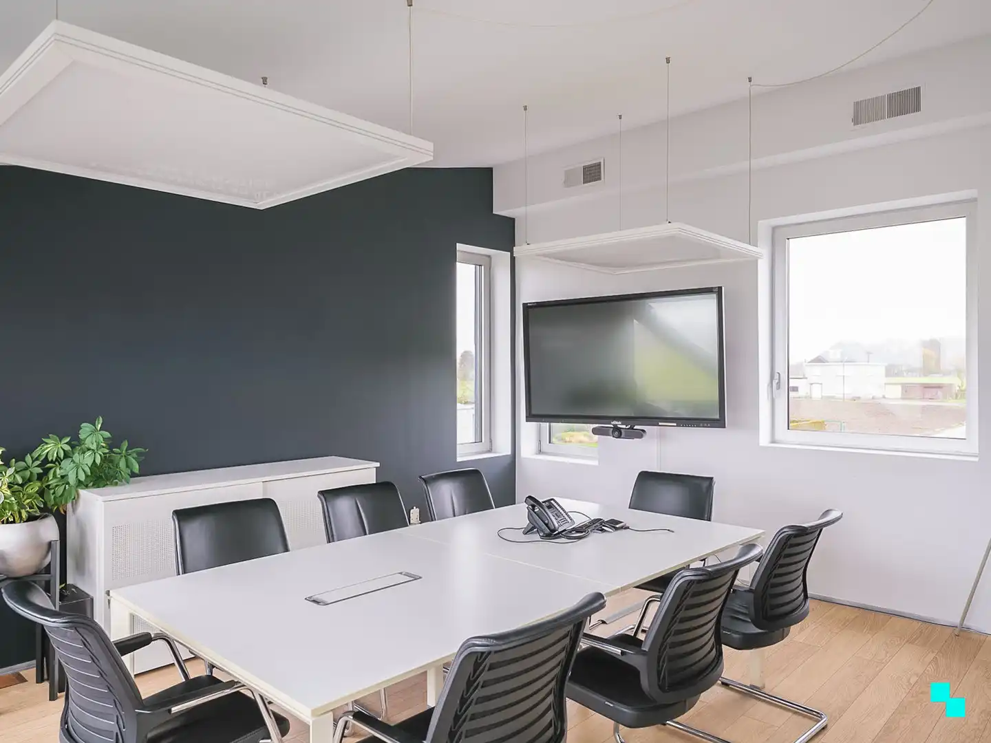 Architecturale kantoorruimte op ruim perceel nabij dorpskern Merelbeke foto 23