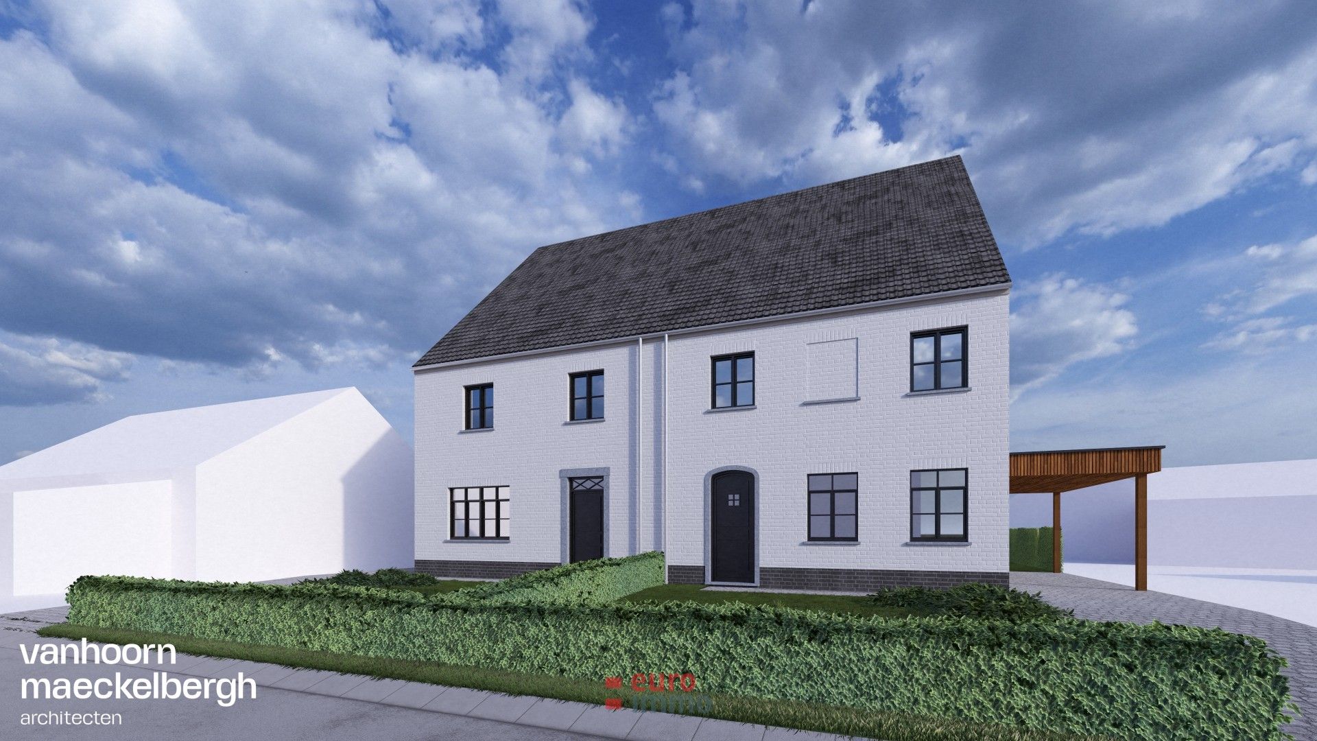 Halfopen bebouwing met optimale lichtinval en aankoop aan 6% btw foto {{pictureIndex}}