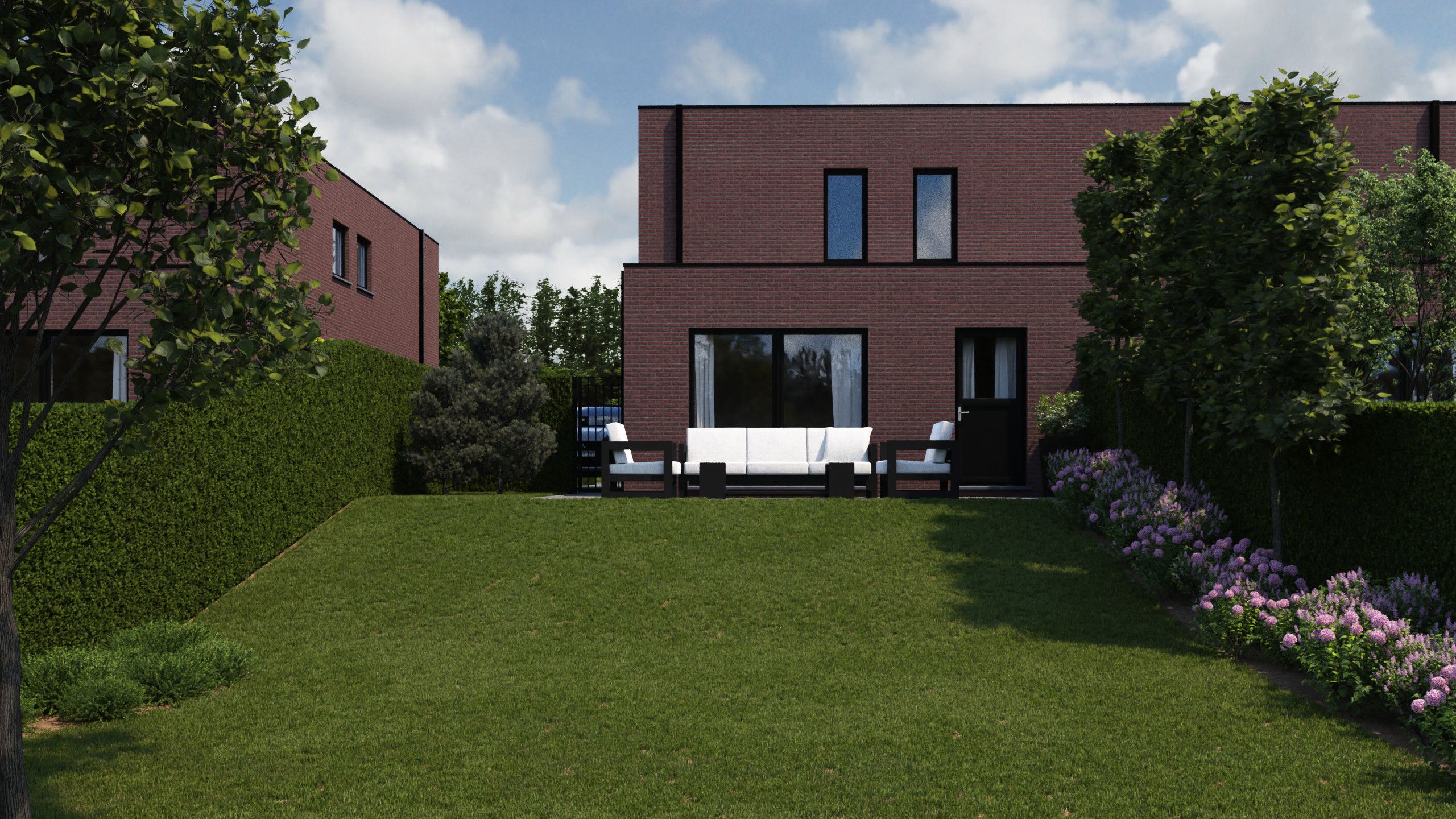 Moderne nieuwbouwwoning in ruwbouw (HOB) met 3 slpks foto 9