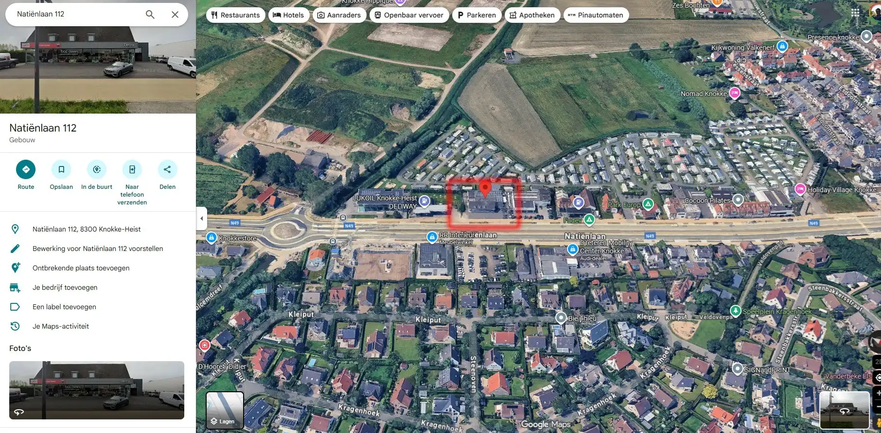 Uitzonderlijke handelsgelijkvloers op een ideale ligging aan de Natiënlaan foto 2