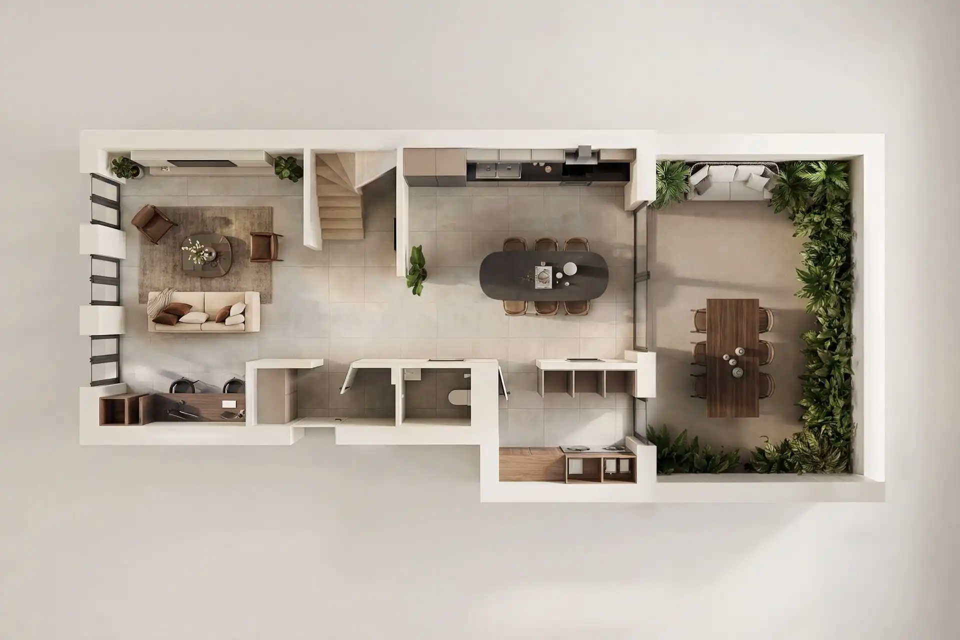 Ruim duplex nieuwbouwappartement foto 7