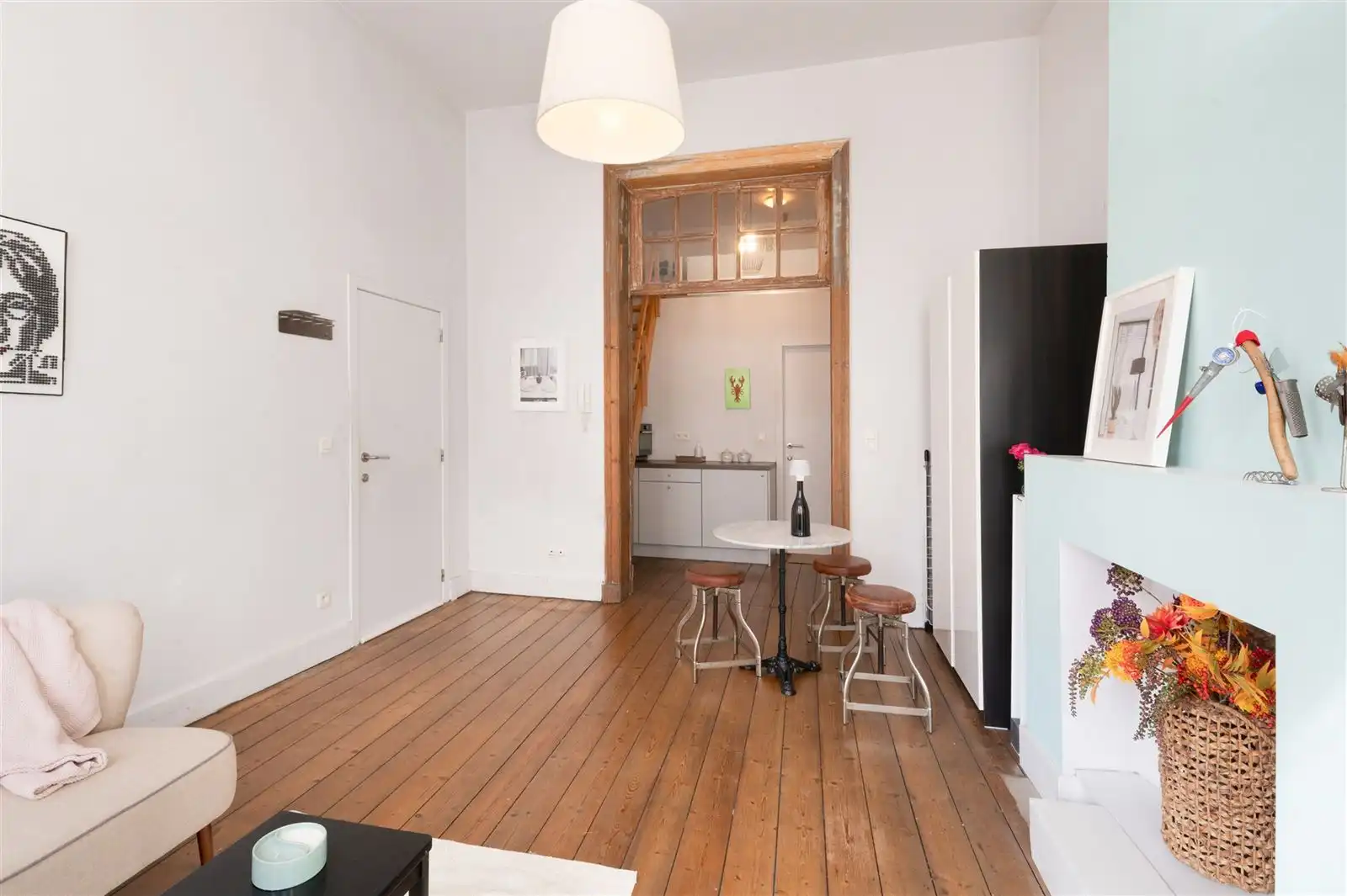 Studio met authentieke elementen in centrum Gent foto 5