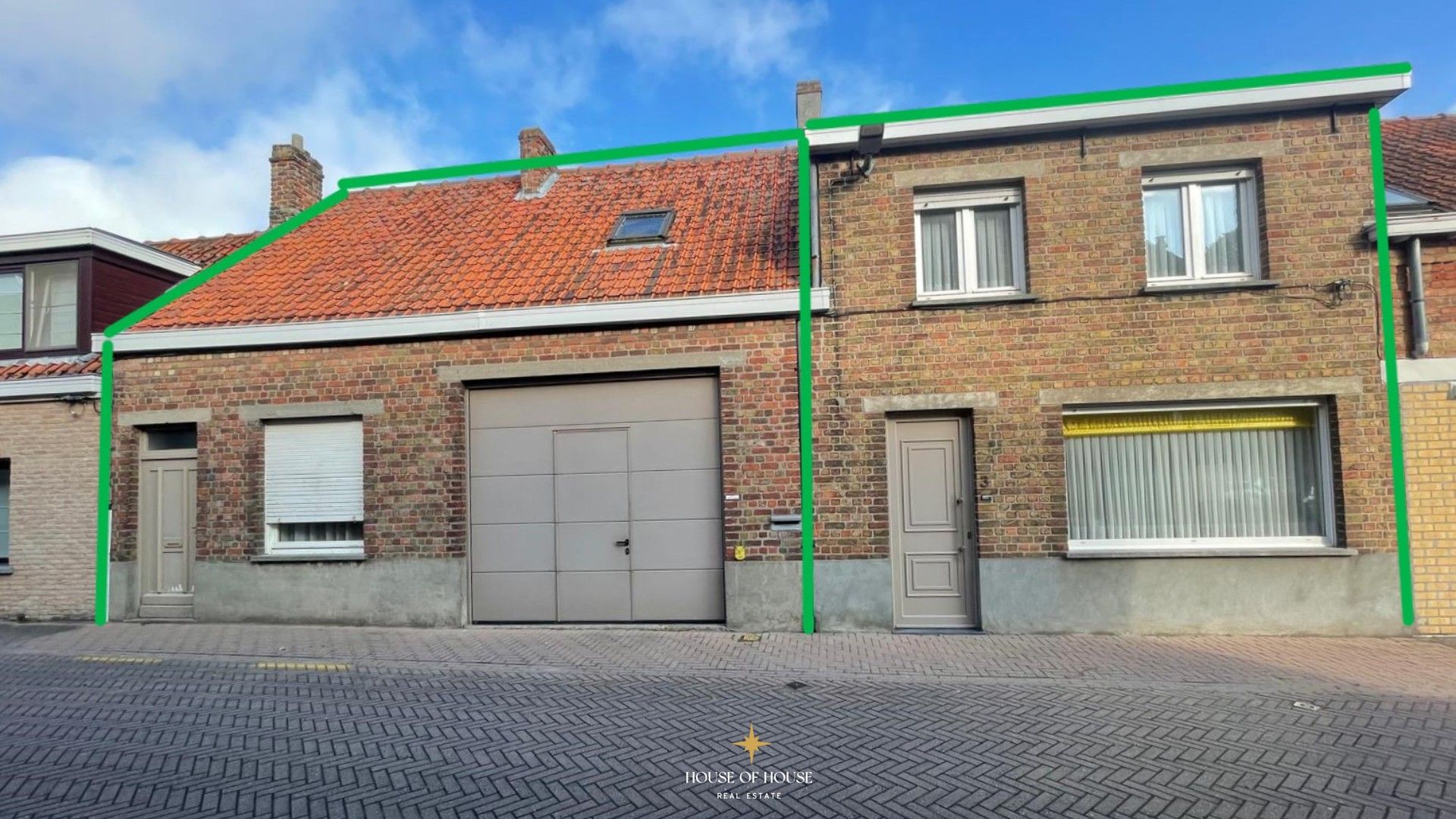 Twee te renoveren rijwoningen met grote tuin en prachtige open zichten foto 12