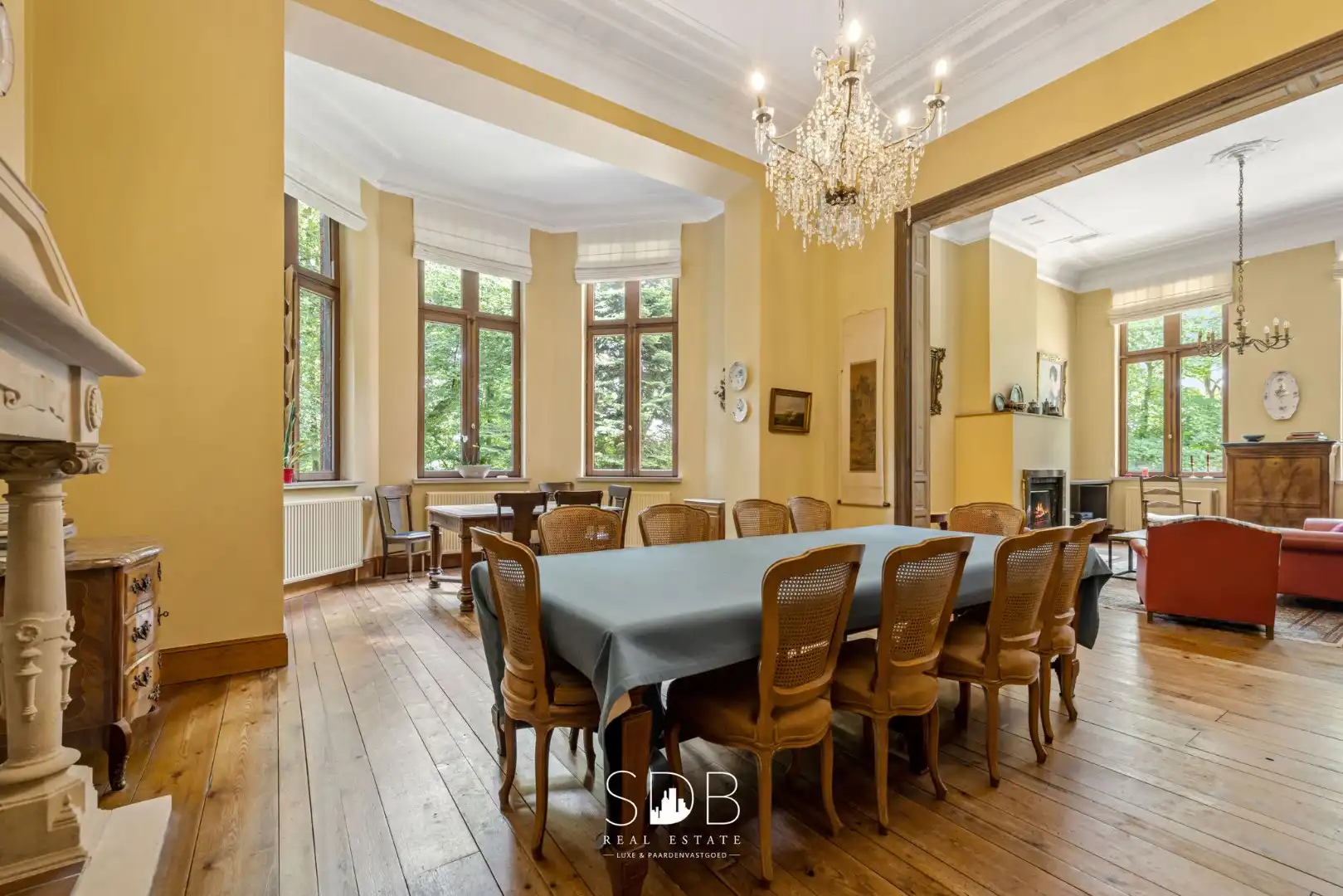 Prachtig kasteel met omringend park, weilanden en stalgebouw op circa 5hectare foto 9