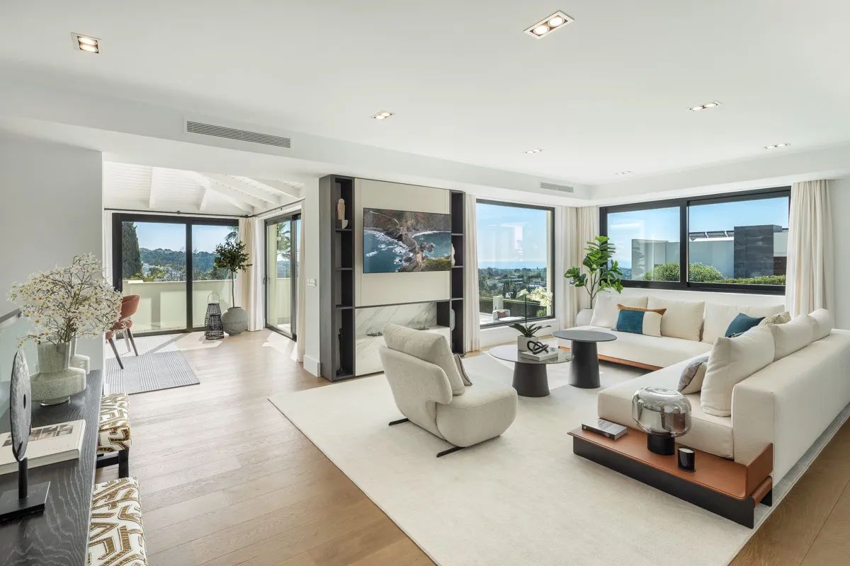 Stijlvolle luxe in Nueva Andalucía – adembenemende villa met uitzicht op La Concha en de Middellandse zee foto 3