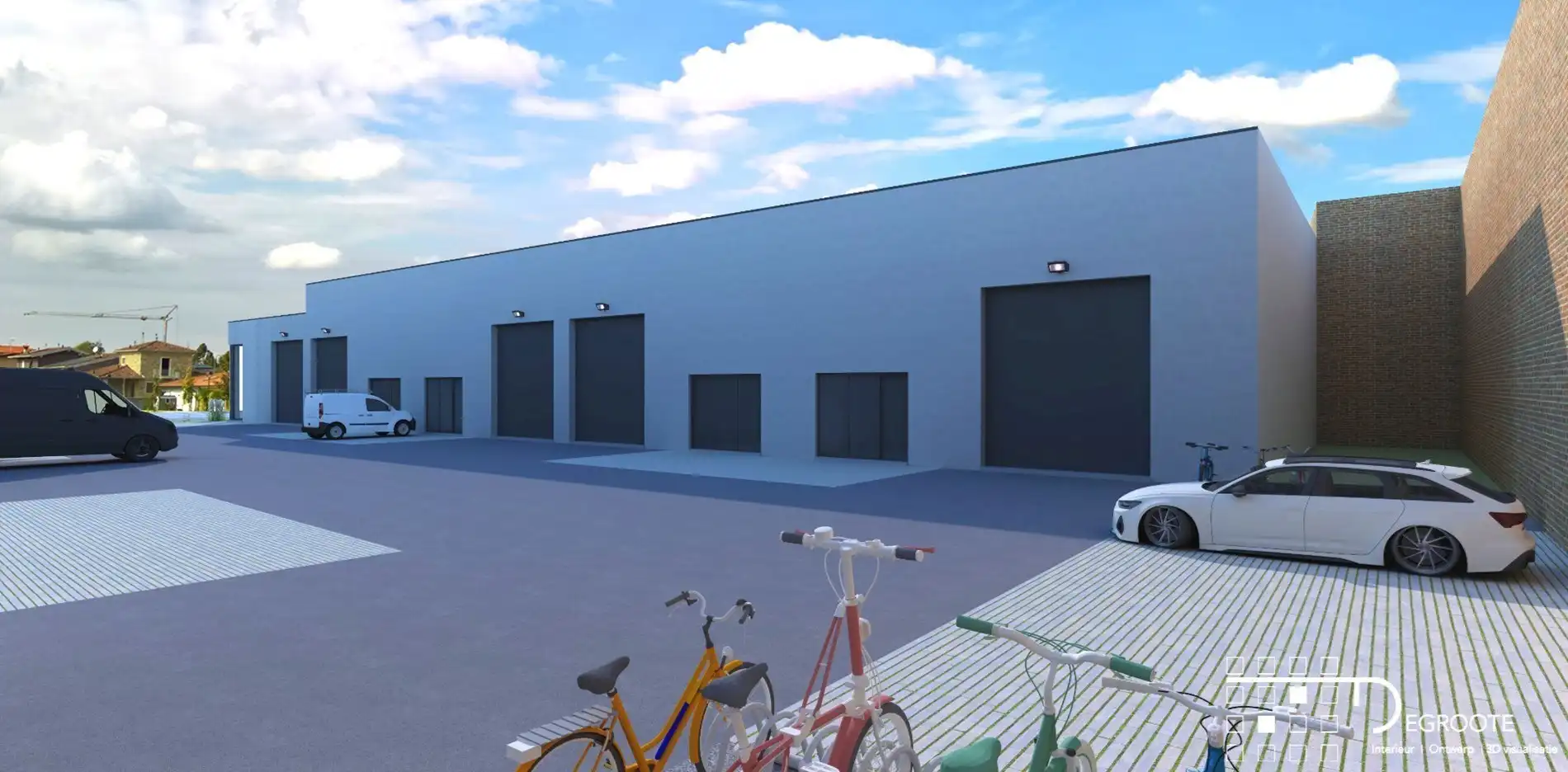 Nieuwbouw KMO-Unit in Waregem/Sint-Eloois-Vijve incl. 2 standplaatsen (Unit 1) foto 9