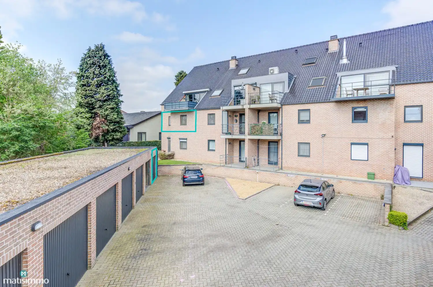 GOED ONDERHOUDEN APPARTEMENT MET BALKON, GARAGE EN KELDERBERGING TE BILZEN foto 24