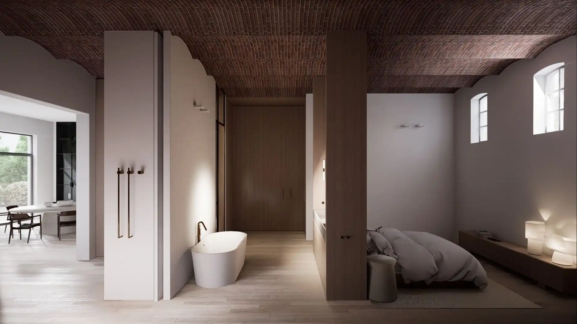 Gelijkvloerse loft met 2 slaapkamers, volledig naar eigen smaak! foto 13