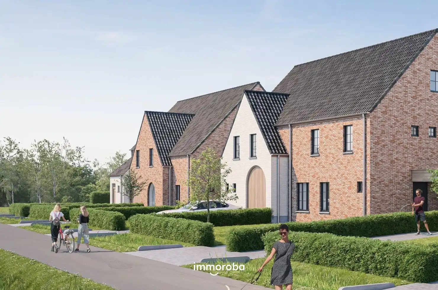 Prachtige NIEUWBOUW woning met 3 slaapkamers op landelijke ligging te koop in Ingooigem (Anzegem). foto 2