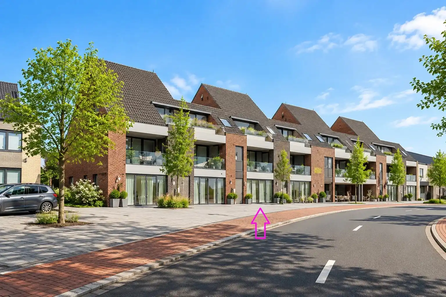 Prachtig en recent gelijkvloers appartement met 2 slaapkamers en ruim terras in Eksel! foto {{pictureIndex}}