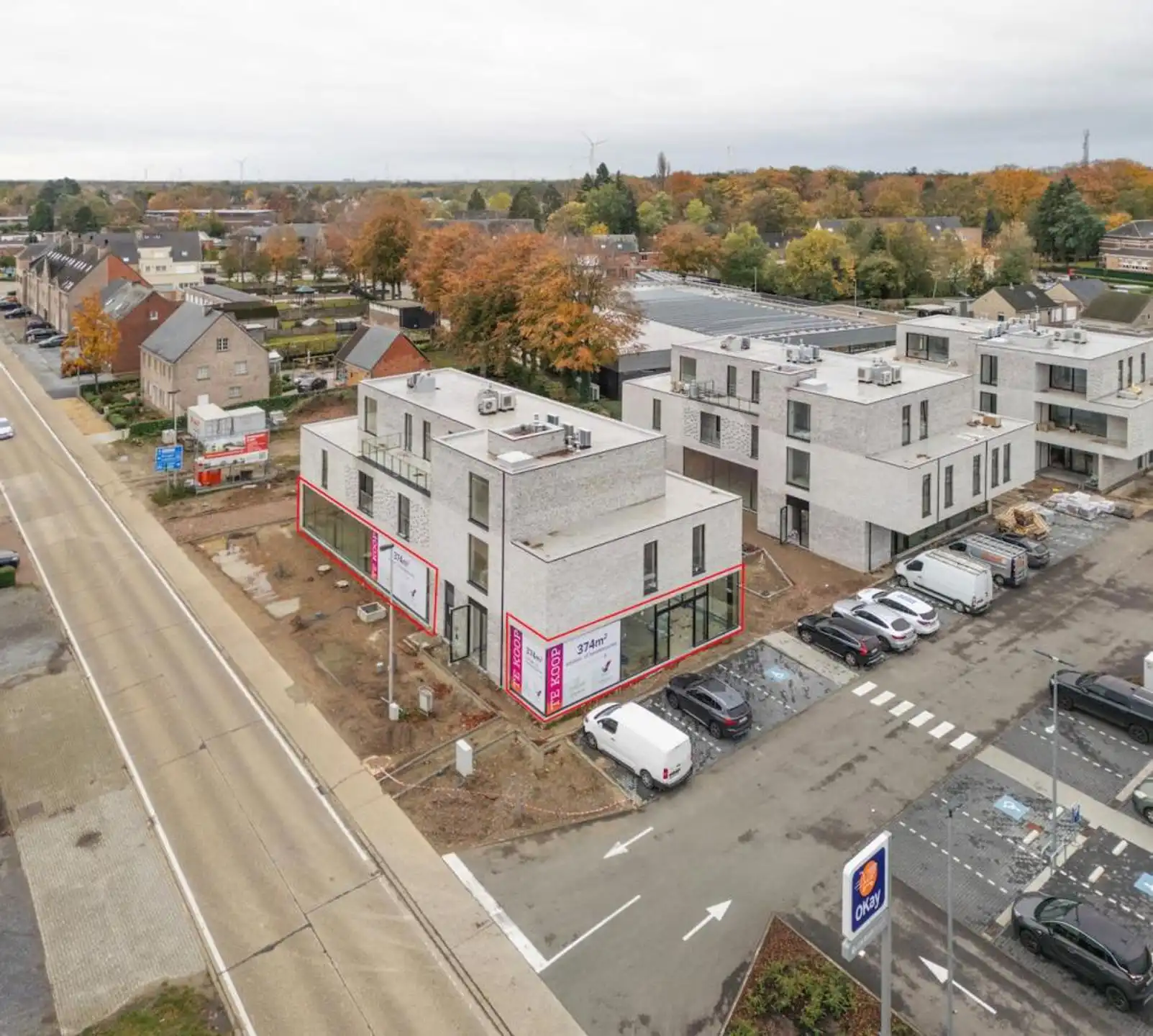 Kantoor - handelsgelijkvloers (374m²) in het centrum van Ham foto 5