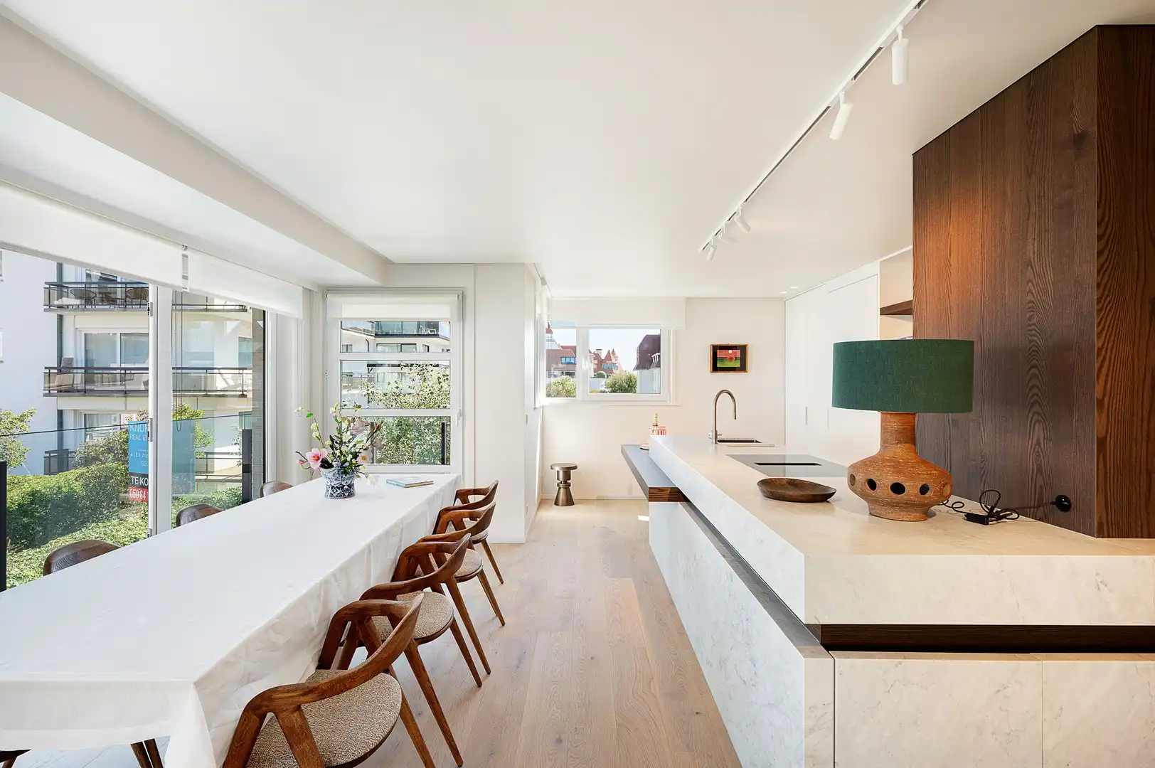 Appartement met zeezicht, gelegen in een villaresidentie in hartje Zoute. foto 17