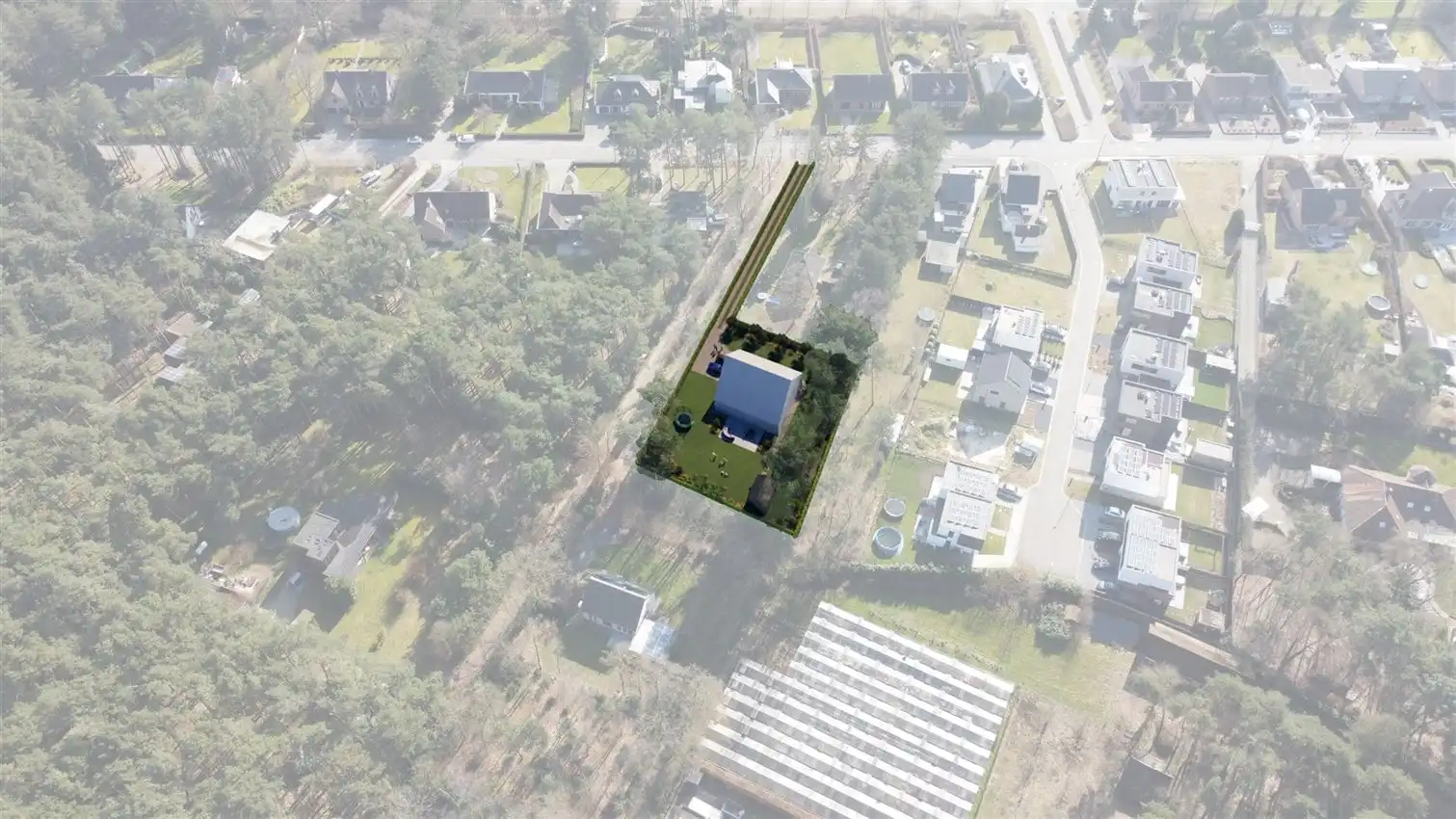 Exclusieve bouwgrond voor villa in parkgebied foto 4