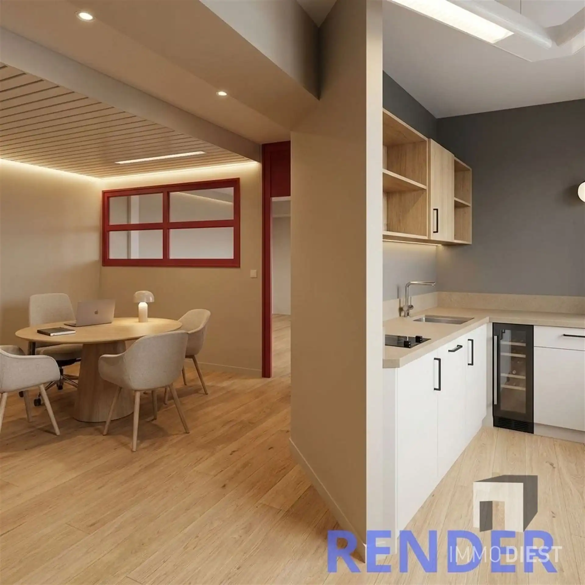 Kantoor met aparte studio, parking en 2 kelders foto 15