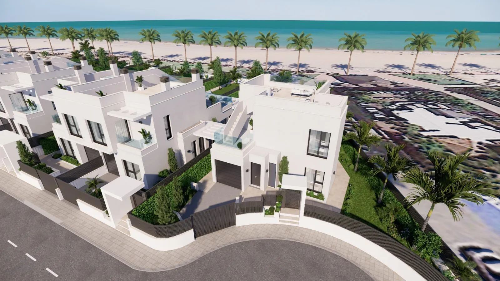 Wonen aan het strand: exclusieve villa's met zeezicht in Los Alcázares foto 22