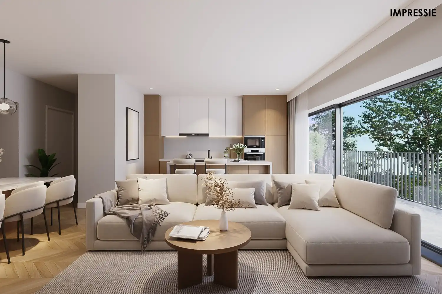 Nieuwbouw BEN app. met 2 slpkrs en terras foto 4