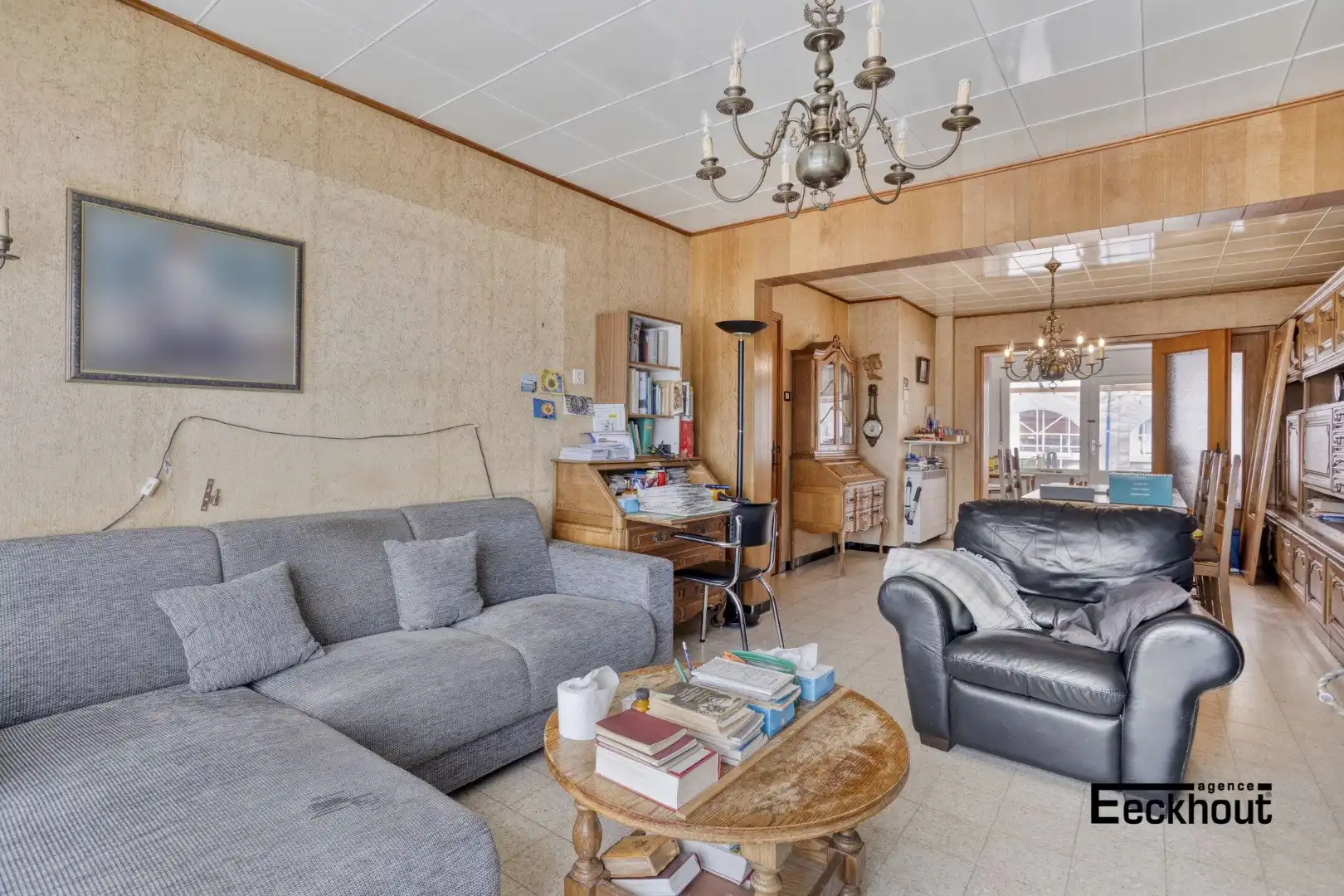 Ruime te renoveren woning met achterliggende atelier/garage en open zicht op kanaal Oostende - Brugge foto 6