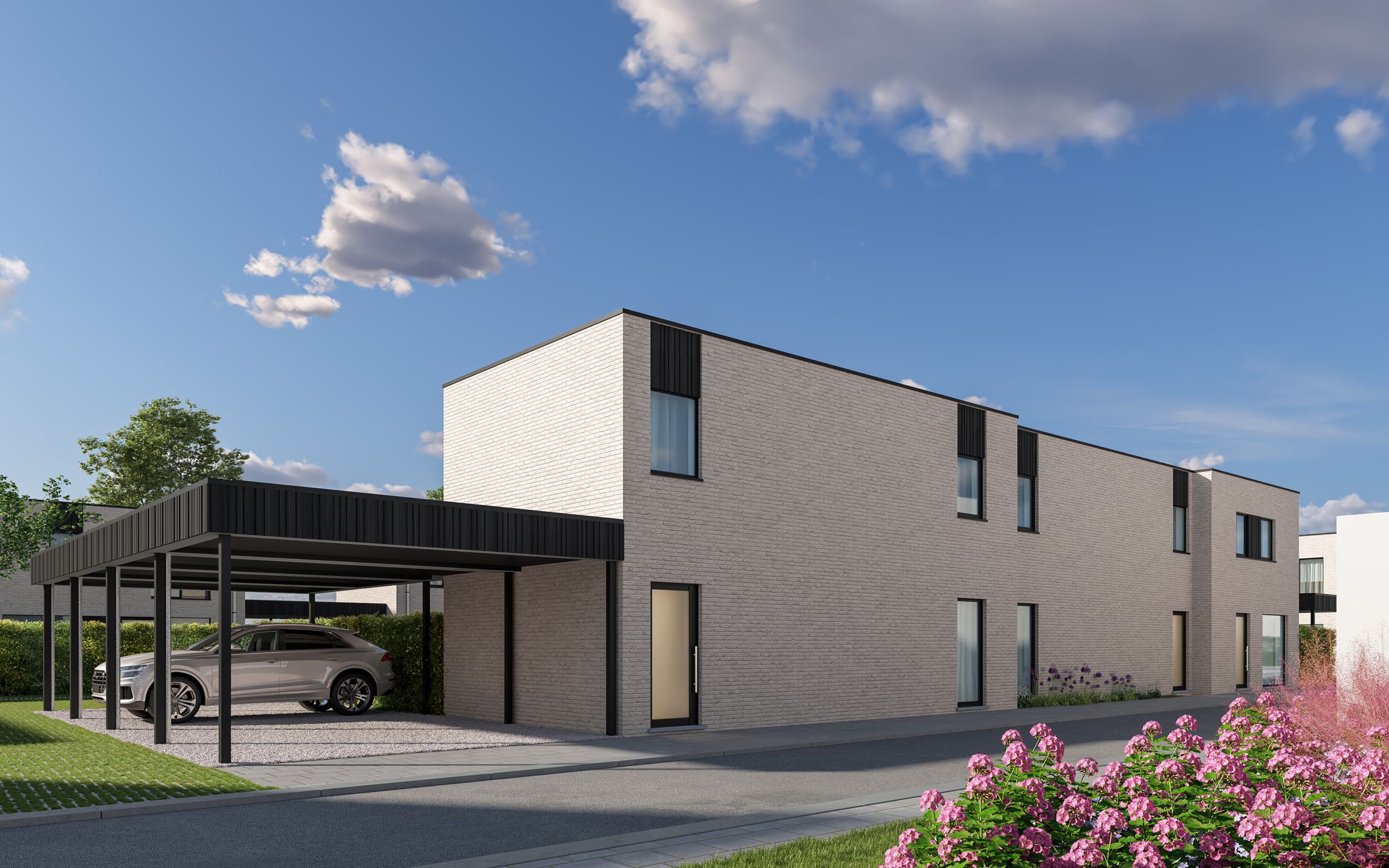 Nieuwbouwproject te Vinkt (Deinze) – 11 energiezuinige woningen foto 2