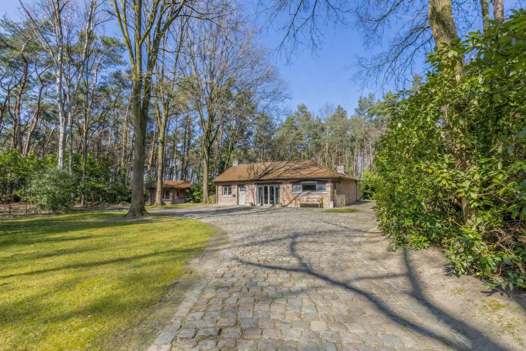 Schitterend domein van 7,7 ha met prachtige villa, zwembad, guesthouse, ruime schuur en uitgebreide paardenfaciliteiten. foto 39