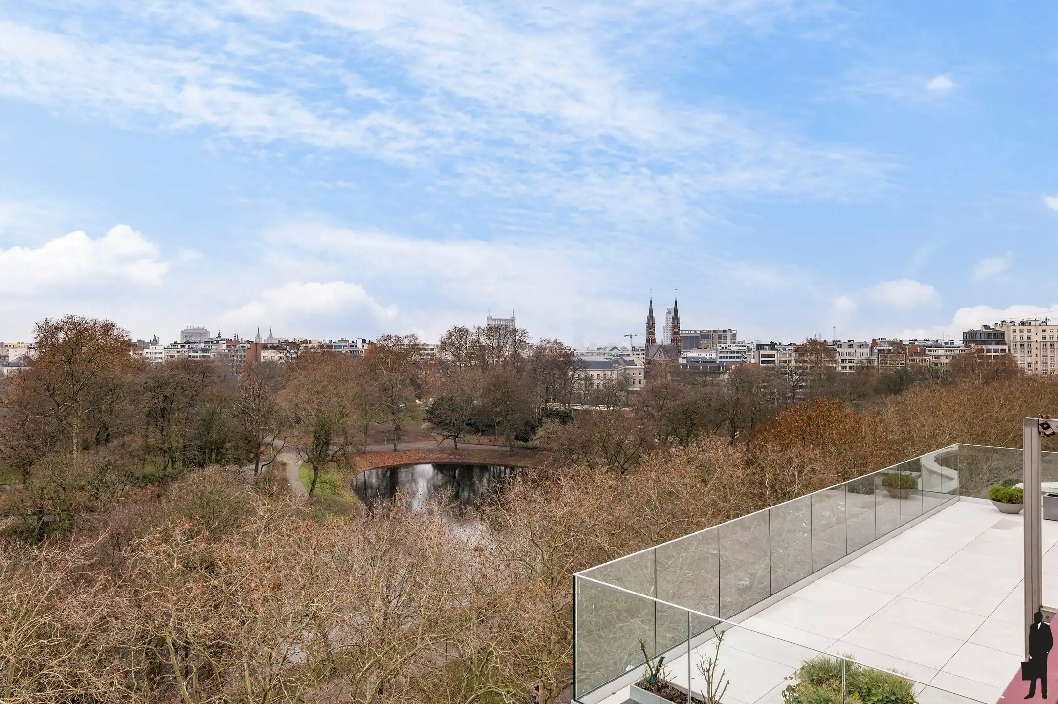 Uitzonderlijk penthouse (400 m²)  zicht op het Stadspark. foto 8