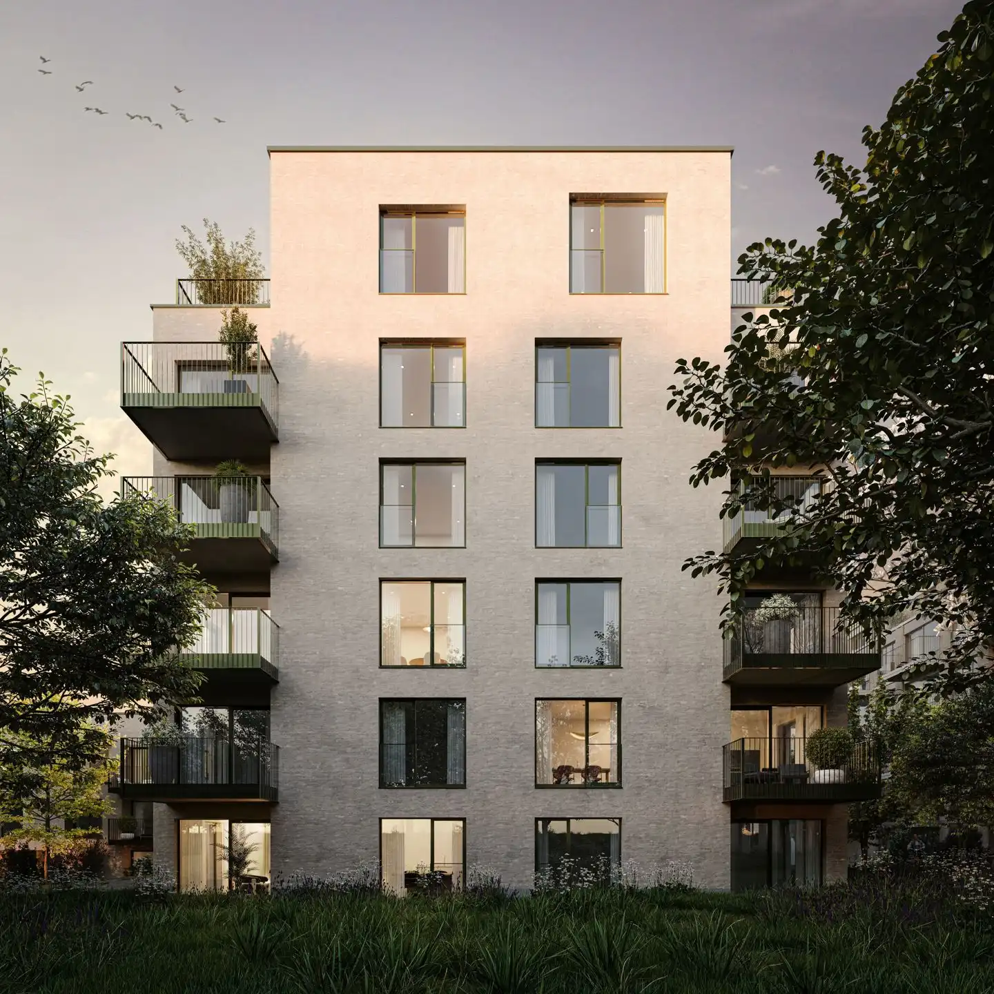 2 slaapkamers in een groene wijk foto 11