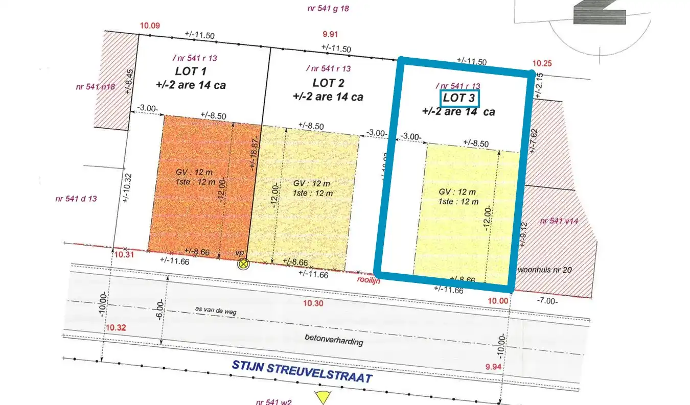 Bouwgrond voor halfopen bebouwing te Welle – ideale ligging foto 2