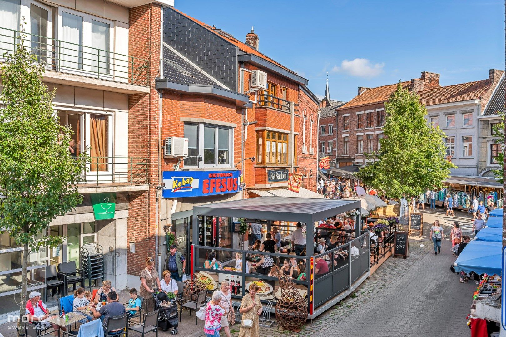 TOP kebabzaak met appartement in centrum Borgloon foto 12