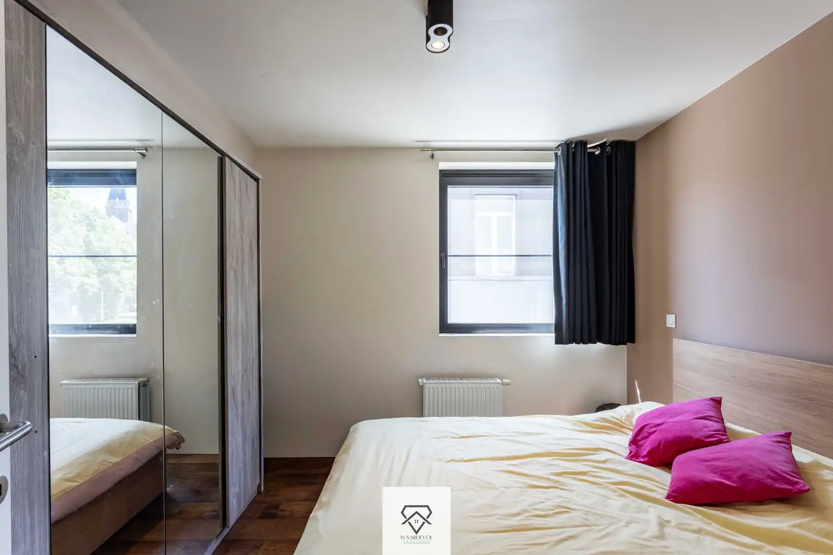 Lichtrijk hoekappartement met 2 slaapkamers en terras te Portus Ganda foto 17